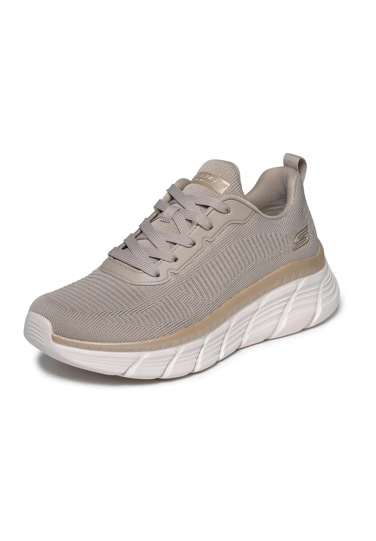 Scarpe da ginnastica Skechers Bobs B Flex Hi Flying Hi, Beige, Donne 2/5