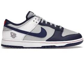 Schoenen - basketbal - unisex - dunk low nba 75th anniversary - grijs/wit/blauw