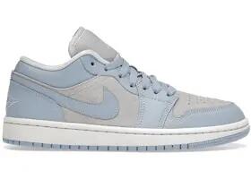Zapatos - Baloncesto - Air Jordan 1 Low - Gris/University Blue 3/3