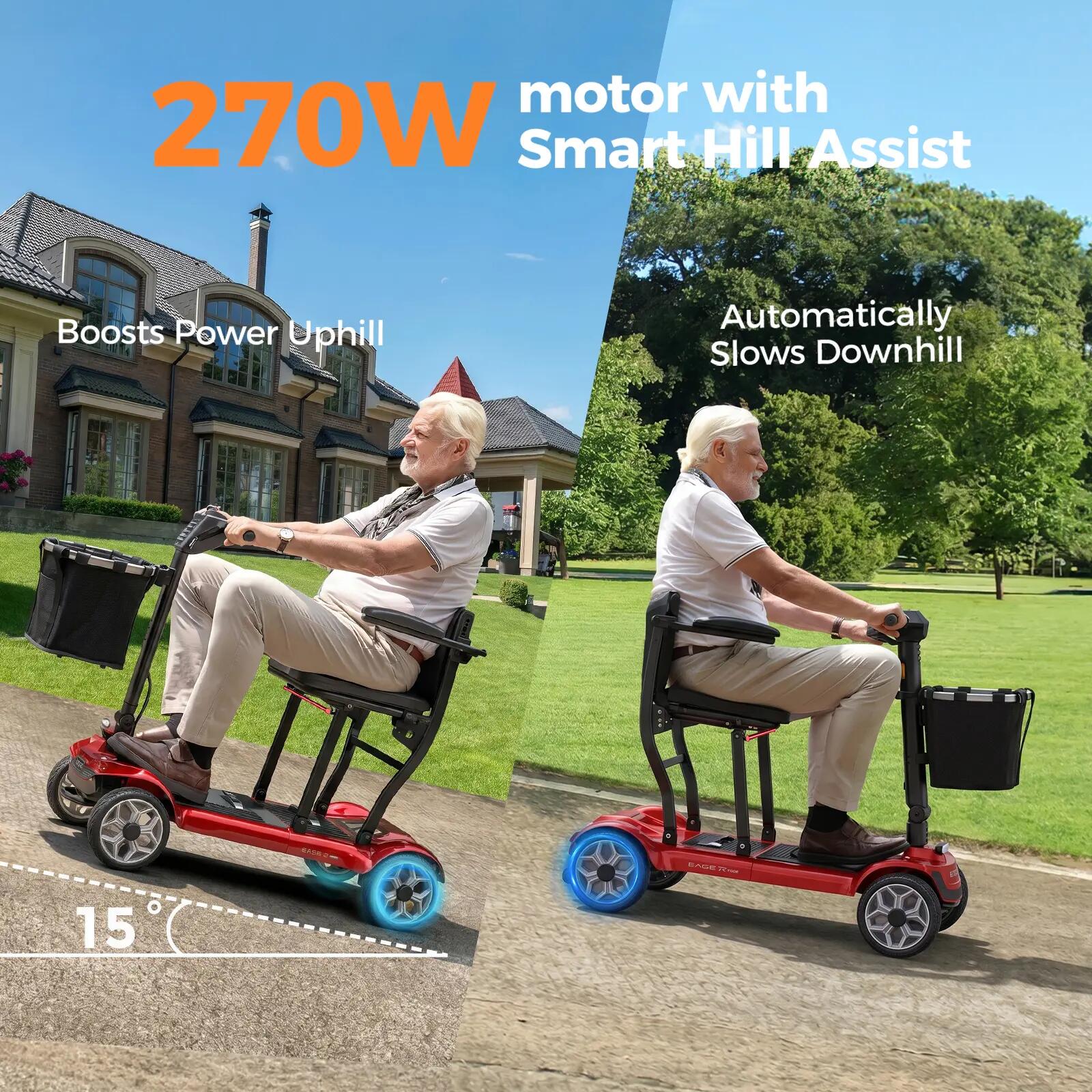 ENGWE Electric Scooter, con baterías de iones de litio extraíbles de 240 Wh*2. 8/9