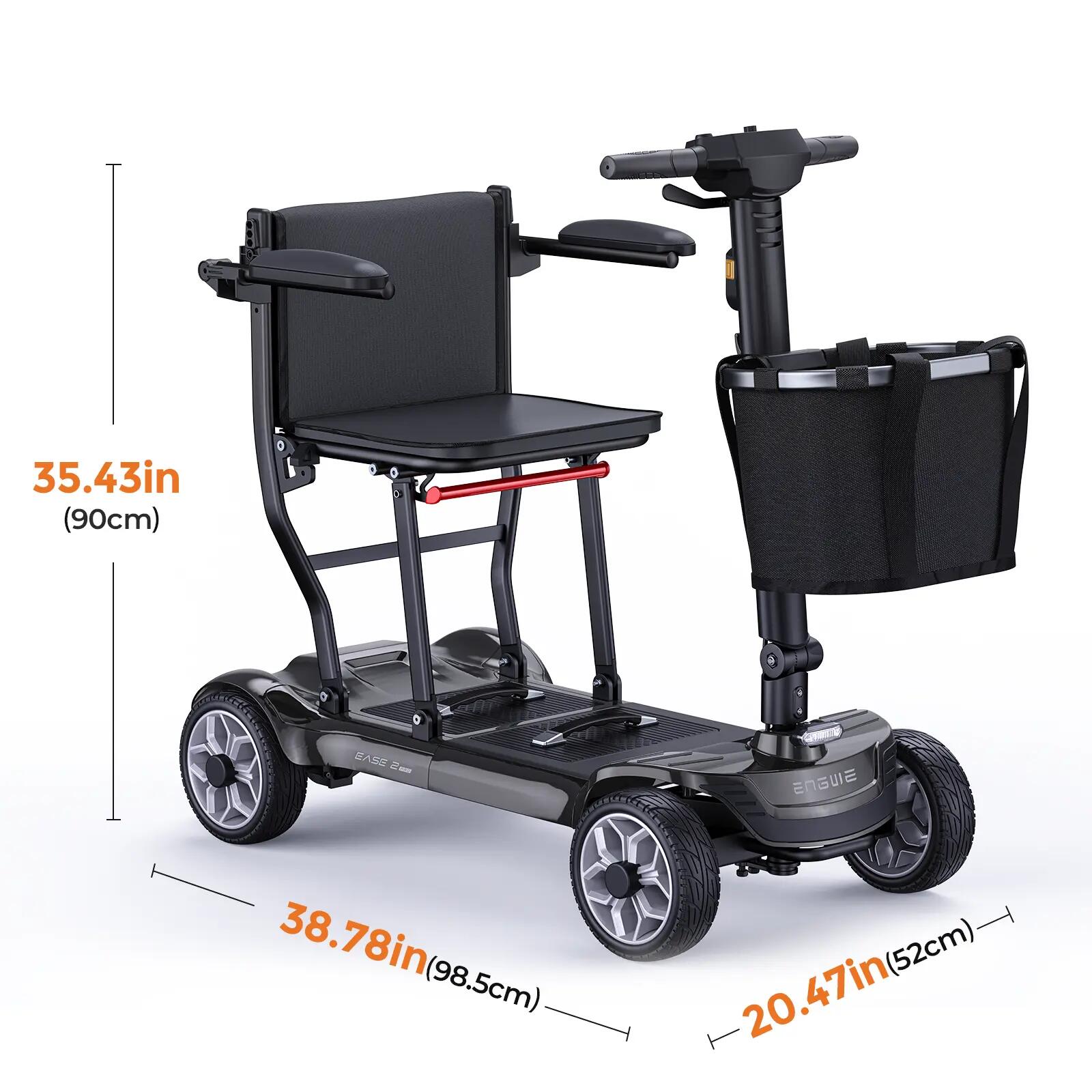 ENGWE Electric Scooter, con baterías de iones de litio extraíbles de 240 Wh*2. 6/9