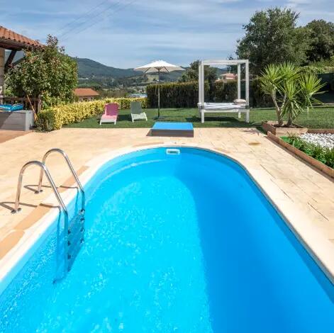 Piscine enterrée Madagascar Ø 420 x 150 cm Ronde 3/6