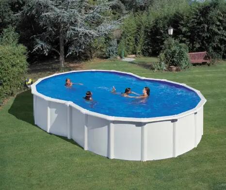 Piscina acero BLANCA 500 x 340 x 120 cm 2/7