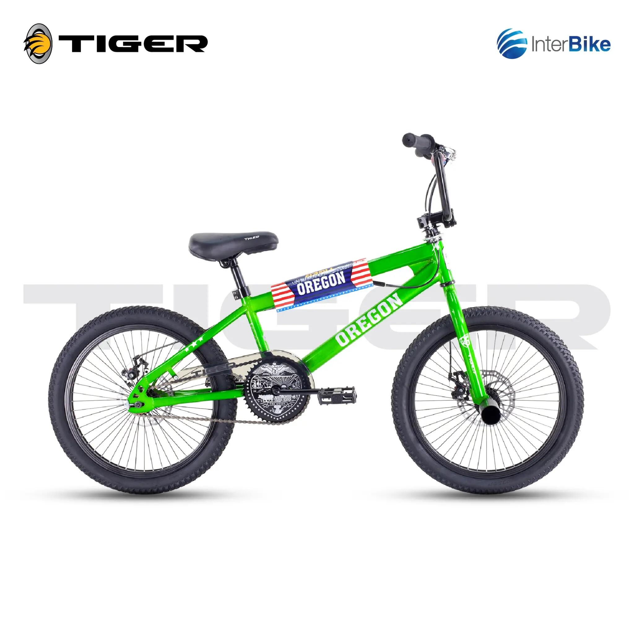 [Self-assembly] Tiger OREGON BMX, 20-inch wheels, green (Partner brand)