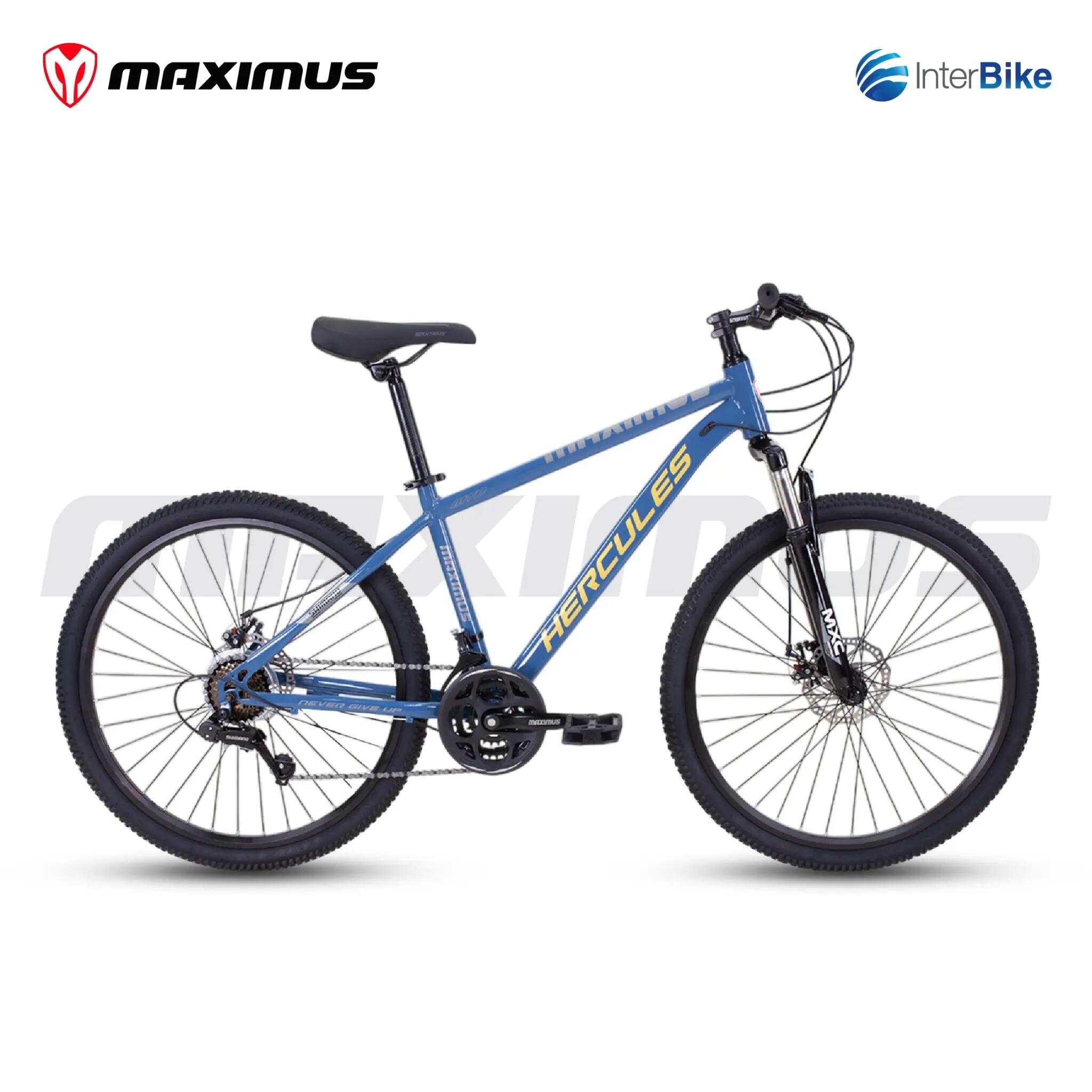 [Self-assembly] Maximas HERCULES mountain bike, 26-inch wheels, blue (Partner brand)