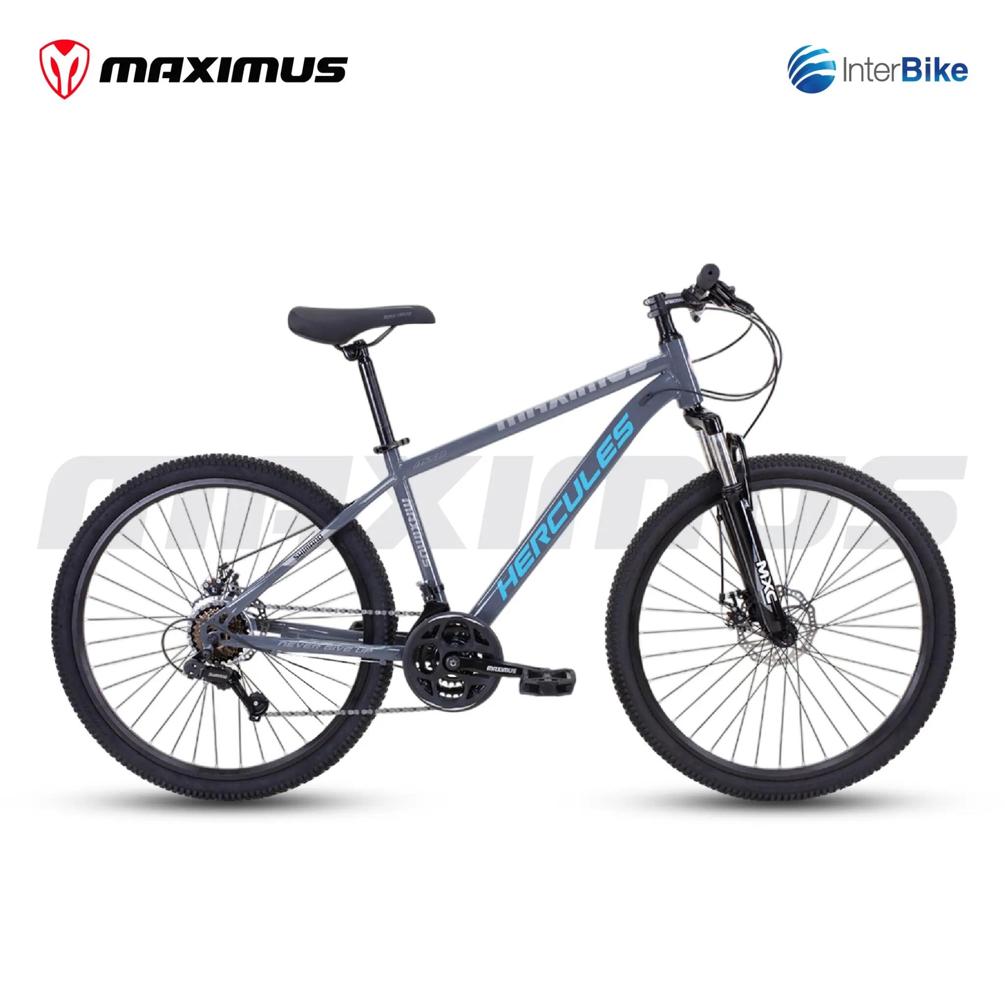 [Self-assembly] Maximas HERCULES mountain bike, 26-inch wheels, gray (Partner brand)