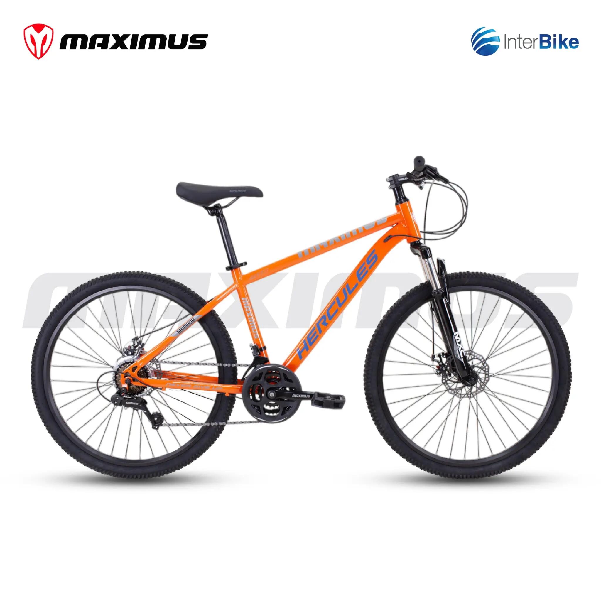 [Self-assembly] Maximas HERCULES mountain bike, 26-inch wheels, orange (Partner brand)