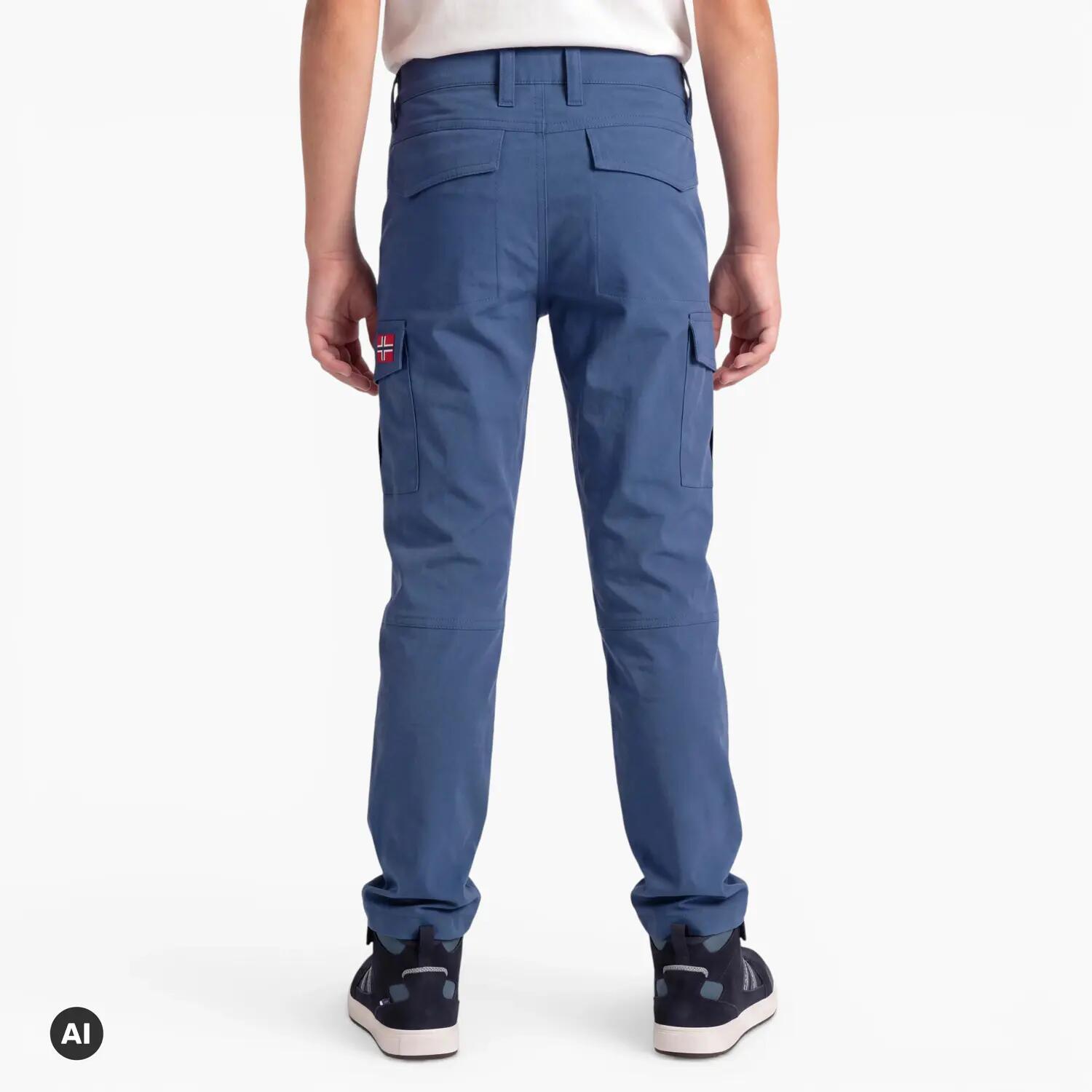 Kinder Wanderhose Trollheimen Mystikblau 3/5