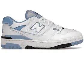 Calzado - Ocio - Unisex - Retro, Cómodo - 550 UNC - Blanco/Azul pastel 3/3
