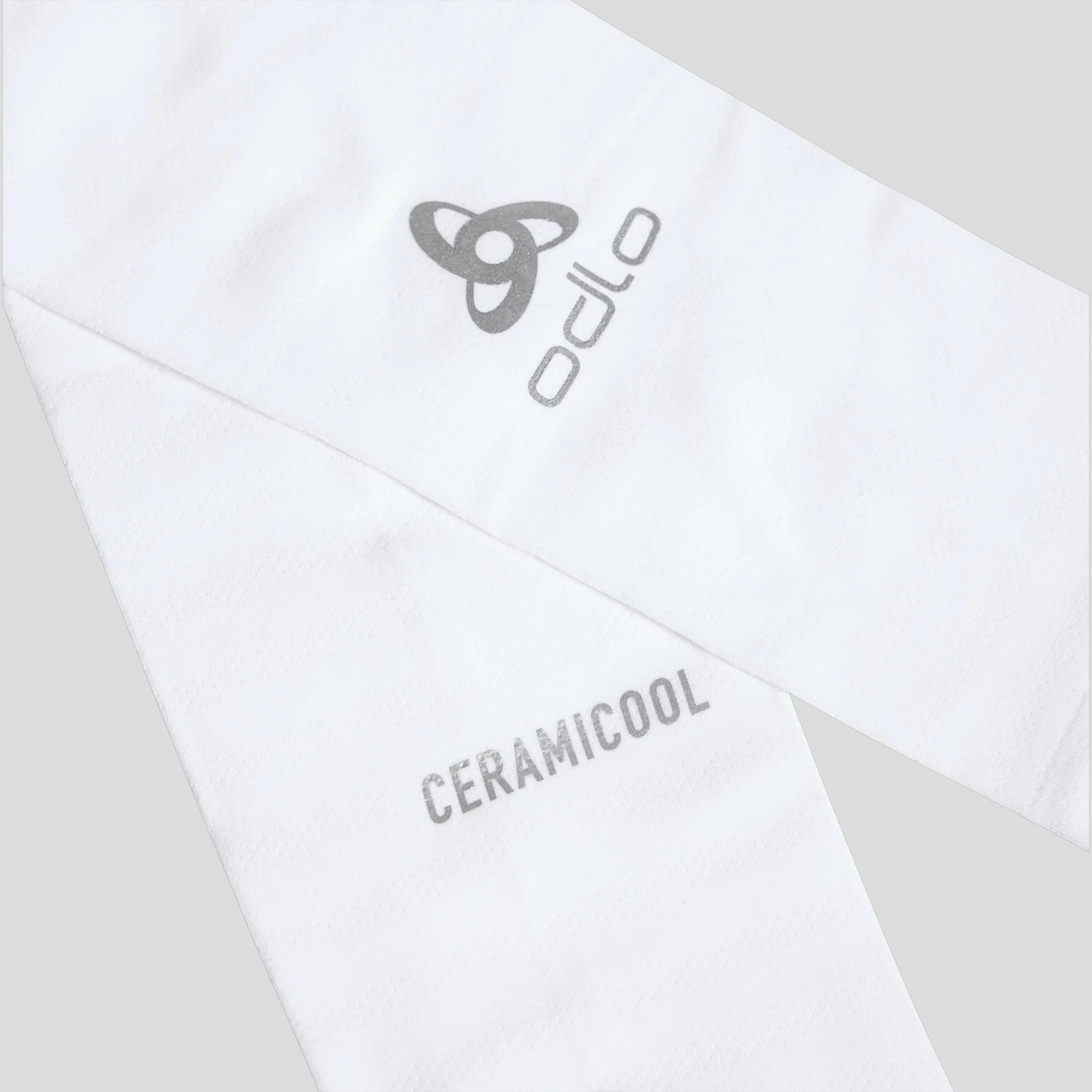 Paar Odlo Ceramicool Light Manchetten Wit Unisex 3/4