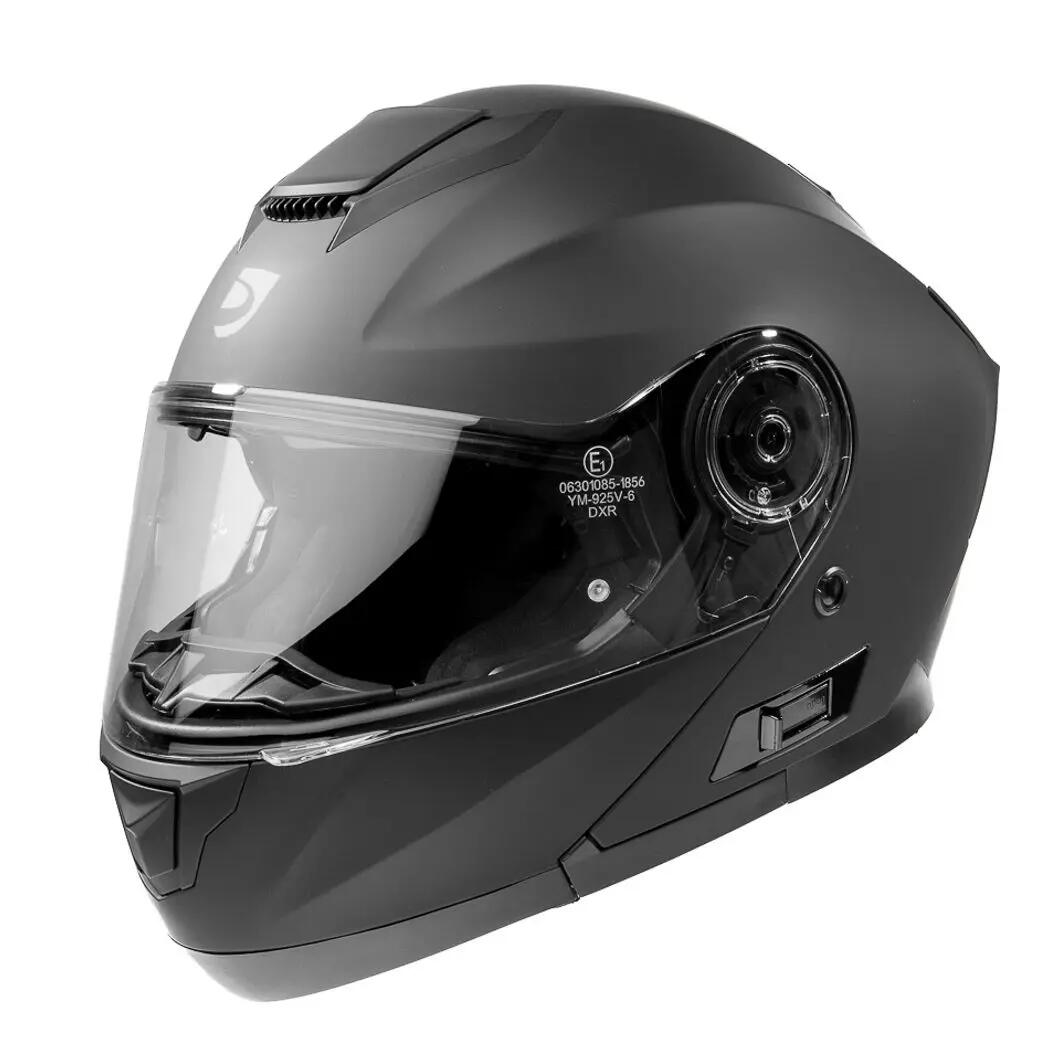MOTOBLOUZ Casque Modulable SPECTRON EVO Full black | ECE 22.06 3/7