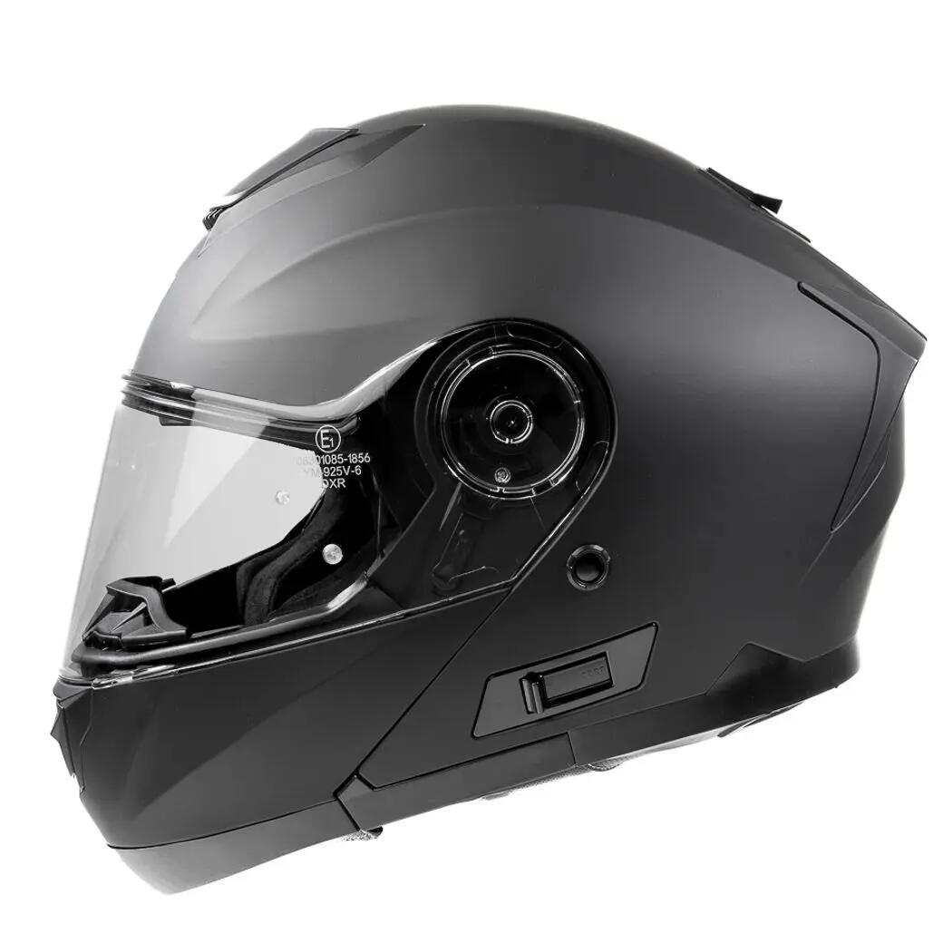 MOTOBLOUZ Casque Modulable SPECTRON EVO Full black | ECE 22.06 4/7