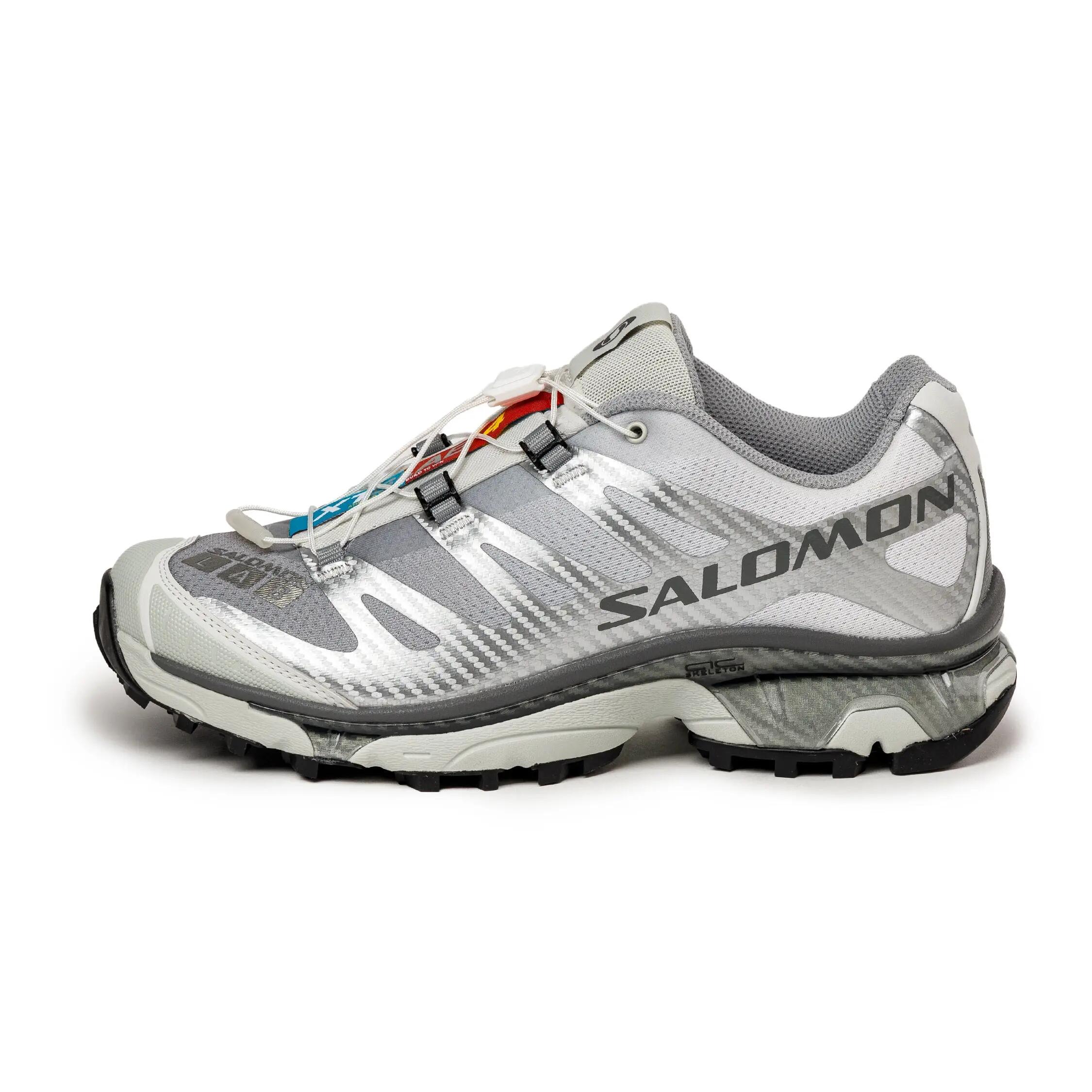scarpe - trail - da uomo - tecniche, Quicklace - XT-4 OG - sharkskin/dawn blue 3/3
