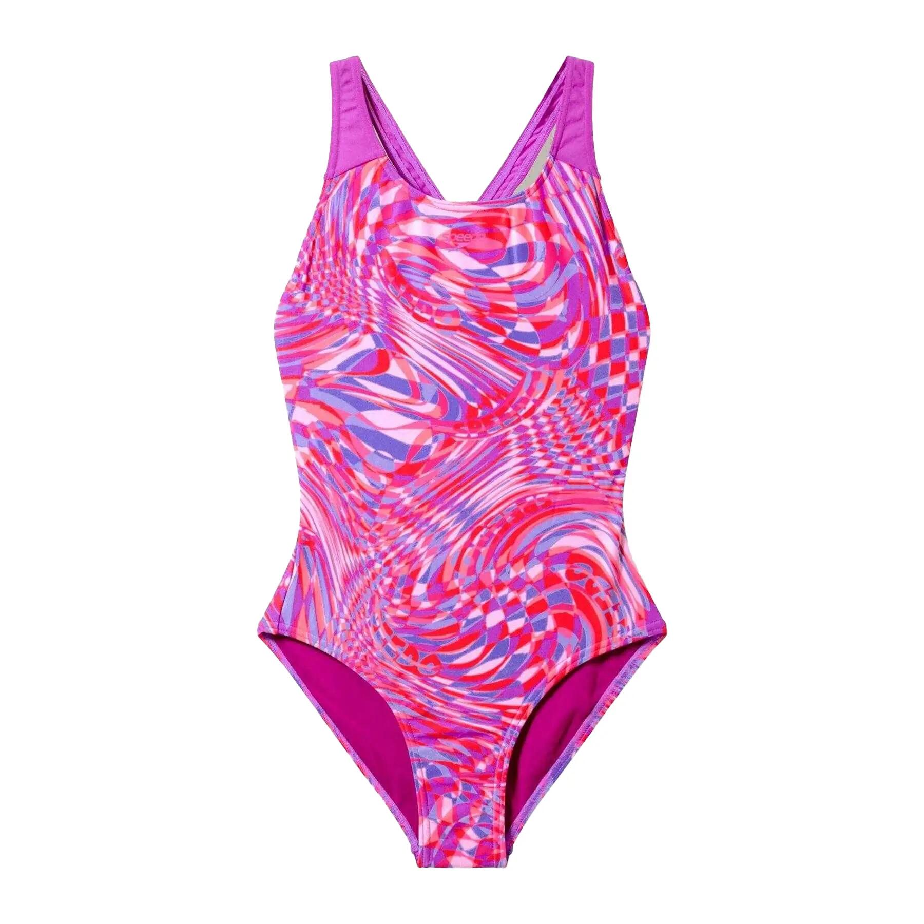 Speedo Girls Splashback One Piece Swimsuit