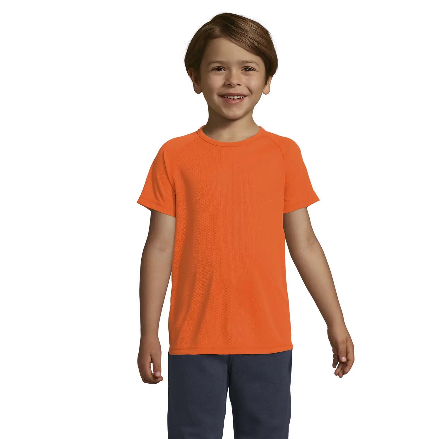 SOLS Childrens/Kids Sporty Raglan T-Shirt
