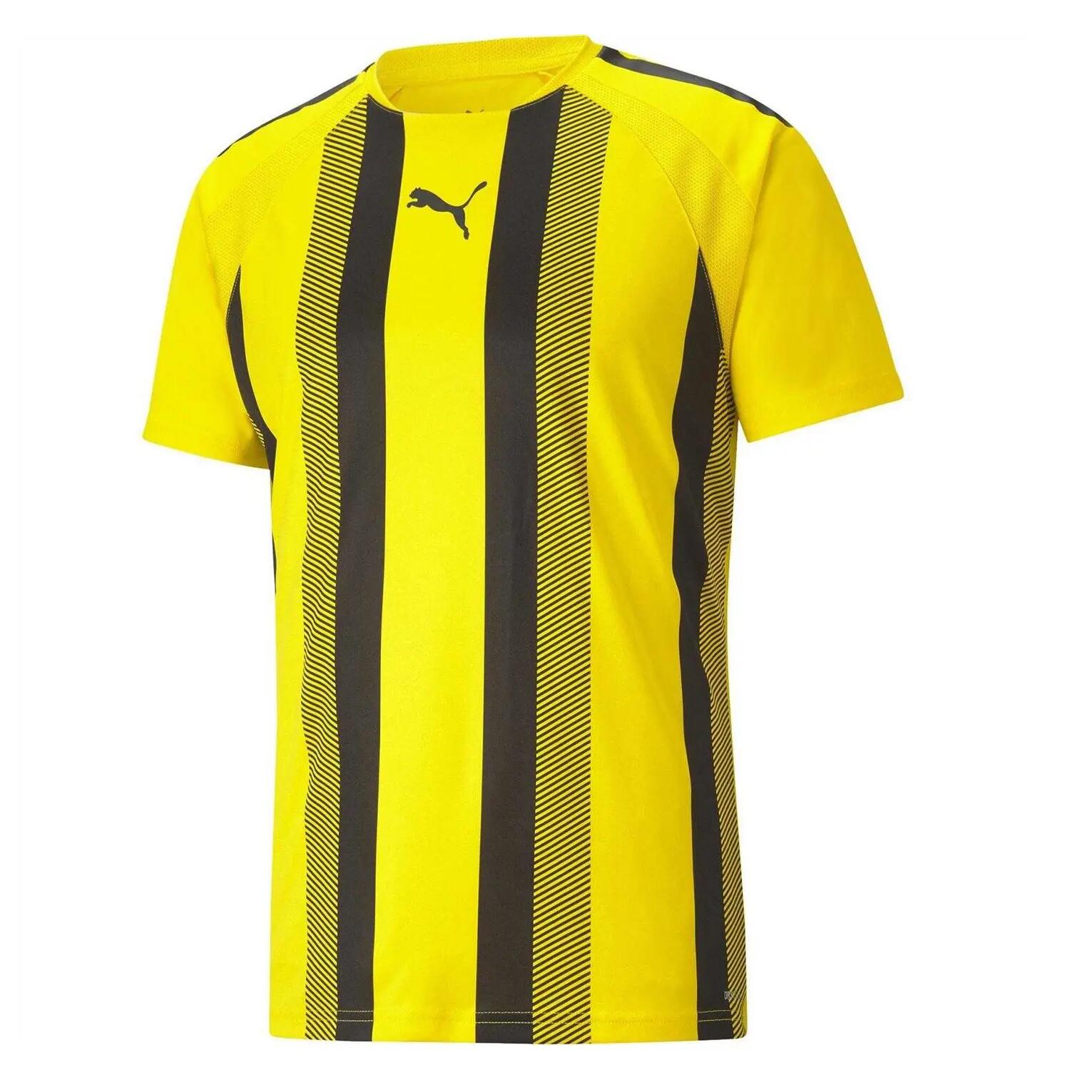 Puma Mens Team Liga Striped T-Shirt