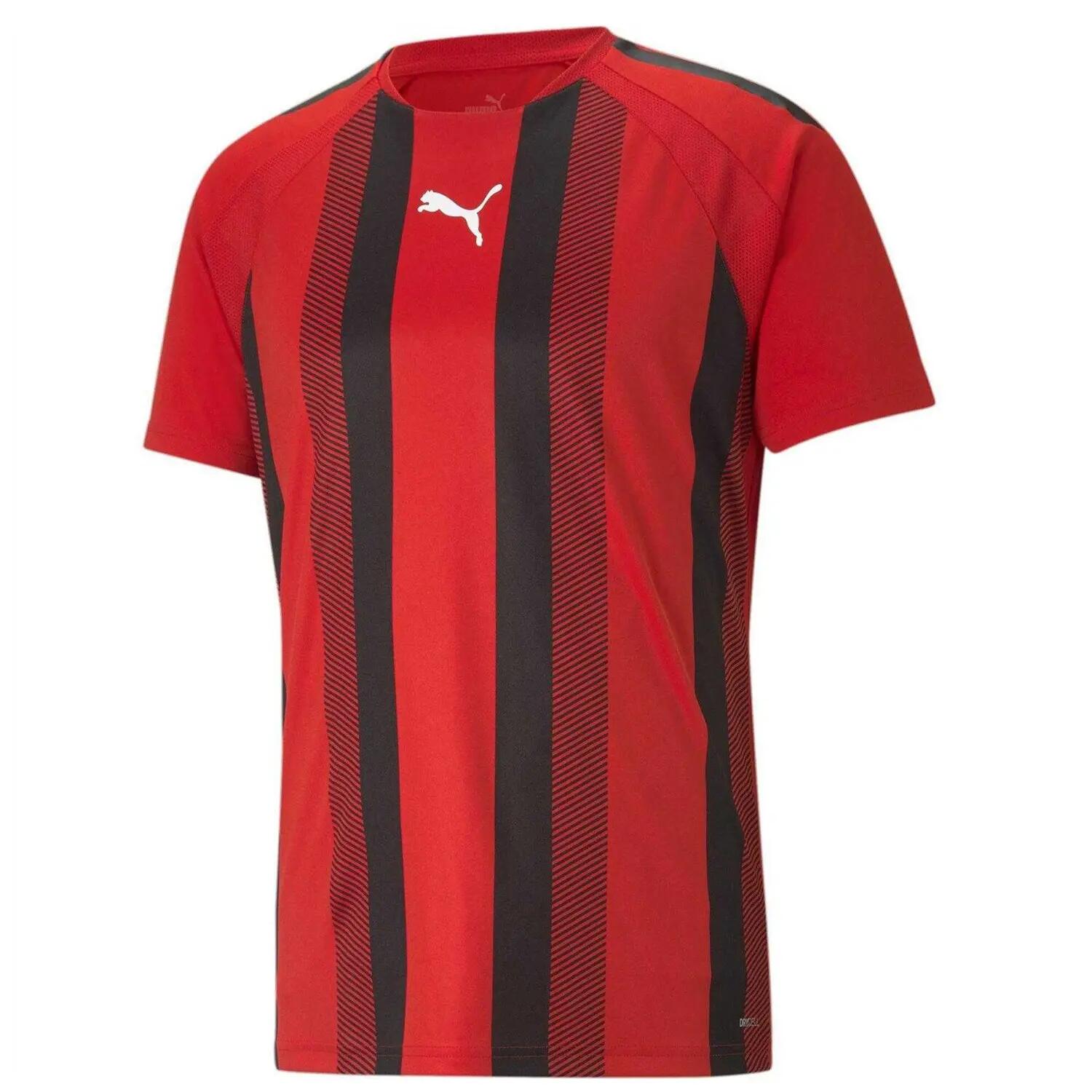 Puma Mens Team Liga Striped T-Shirt