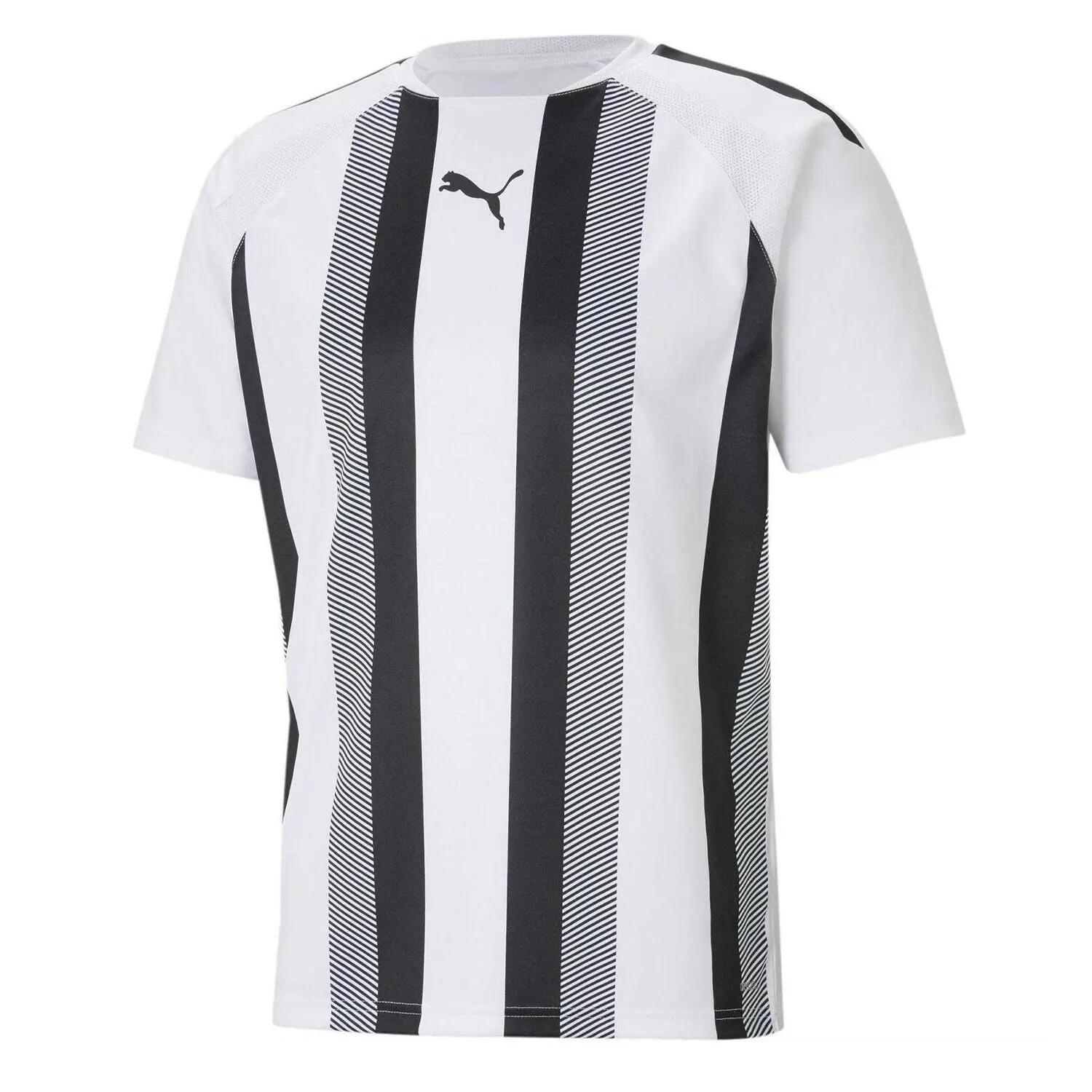 Puma Mens Team Liga Striped T-Shirt