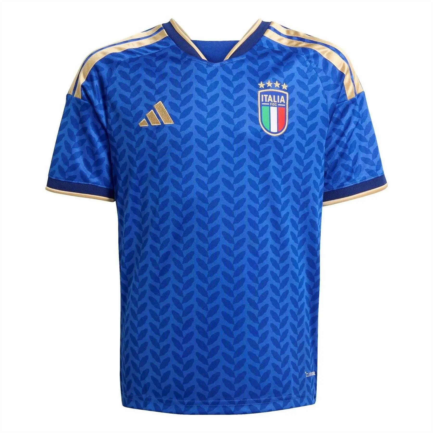 Adidas Childrens/Kids World Cup 2026 Italian Home Shirt