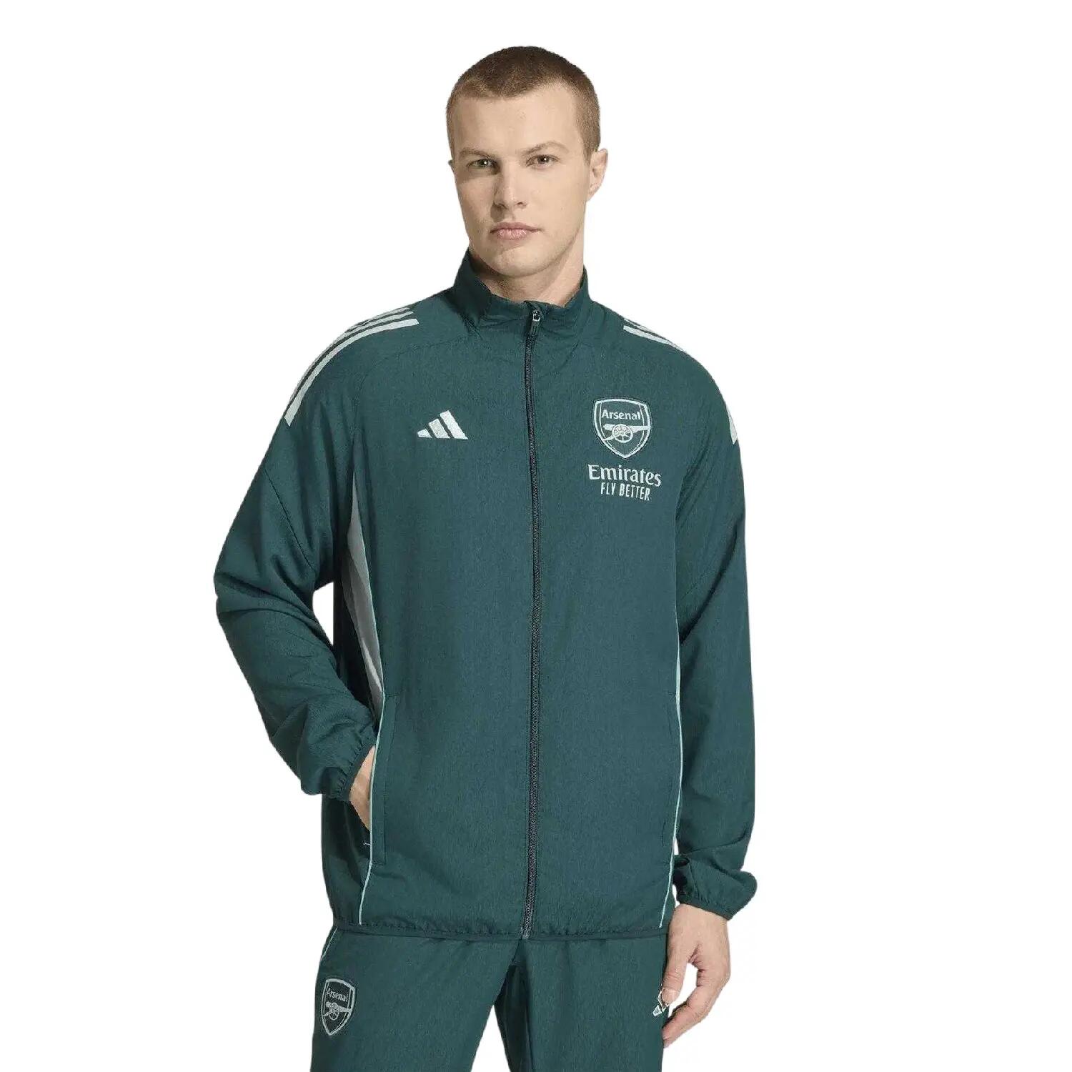 Adidas Mens Arsenal FC Side Pocket Track Jacket