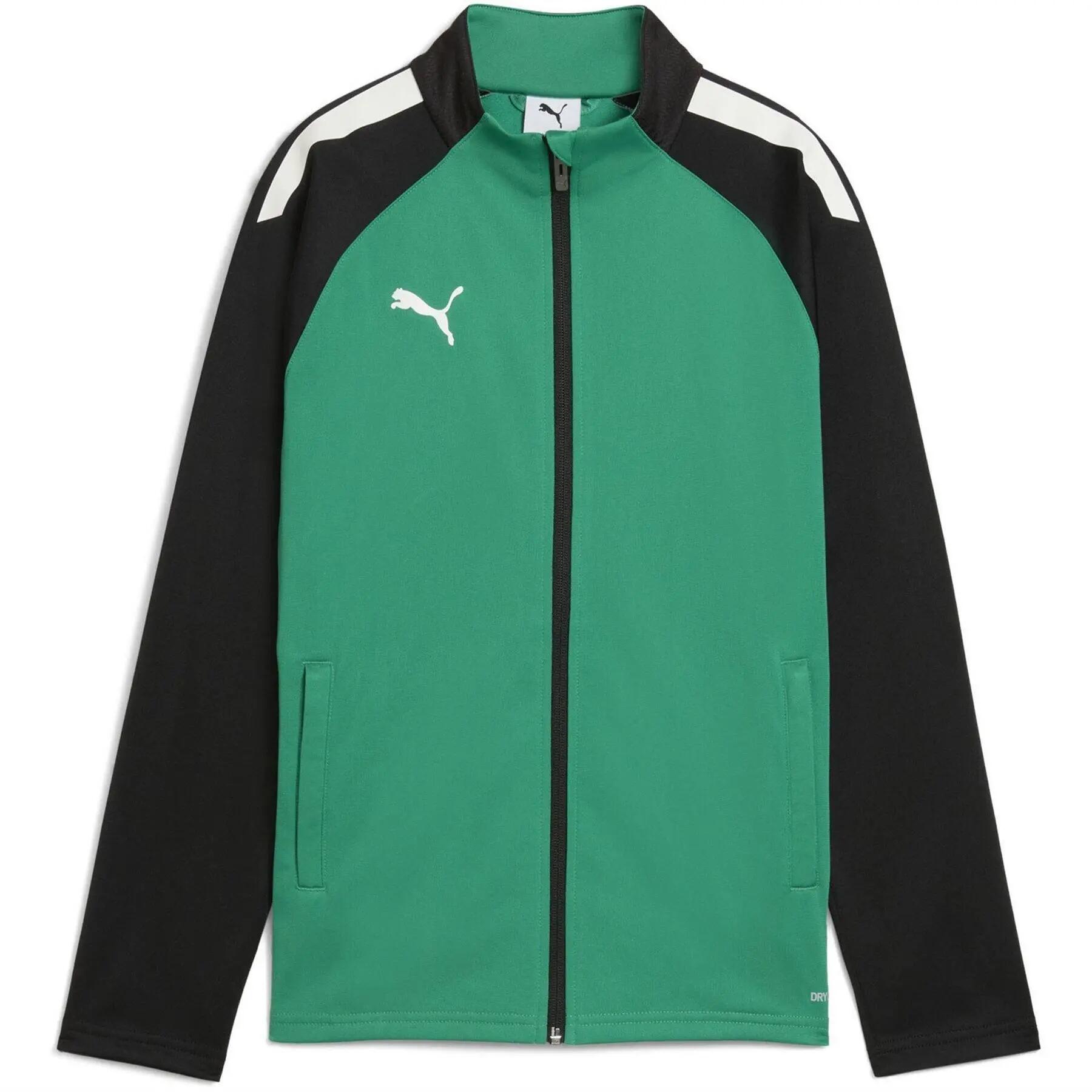 Puma Childrens/Kids Team Liga Training Tracksuit Top