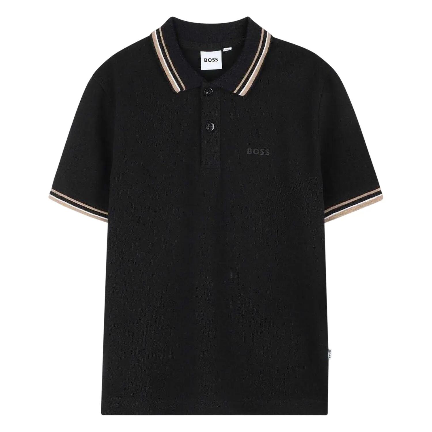 Boss Childrens/Kids Tonal Logo Polo Shirt