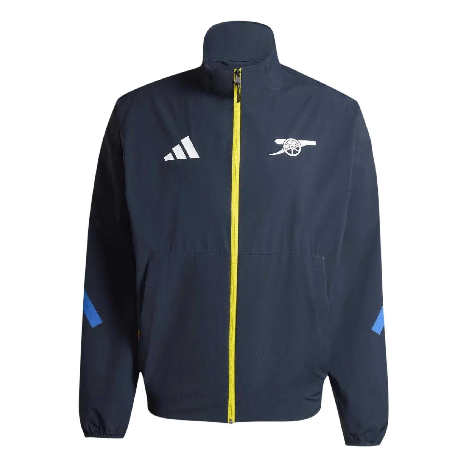 Adidas Mens Anthem Arsenal FC Lightweight Track Jacket