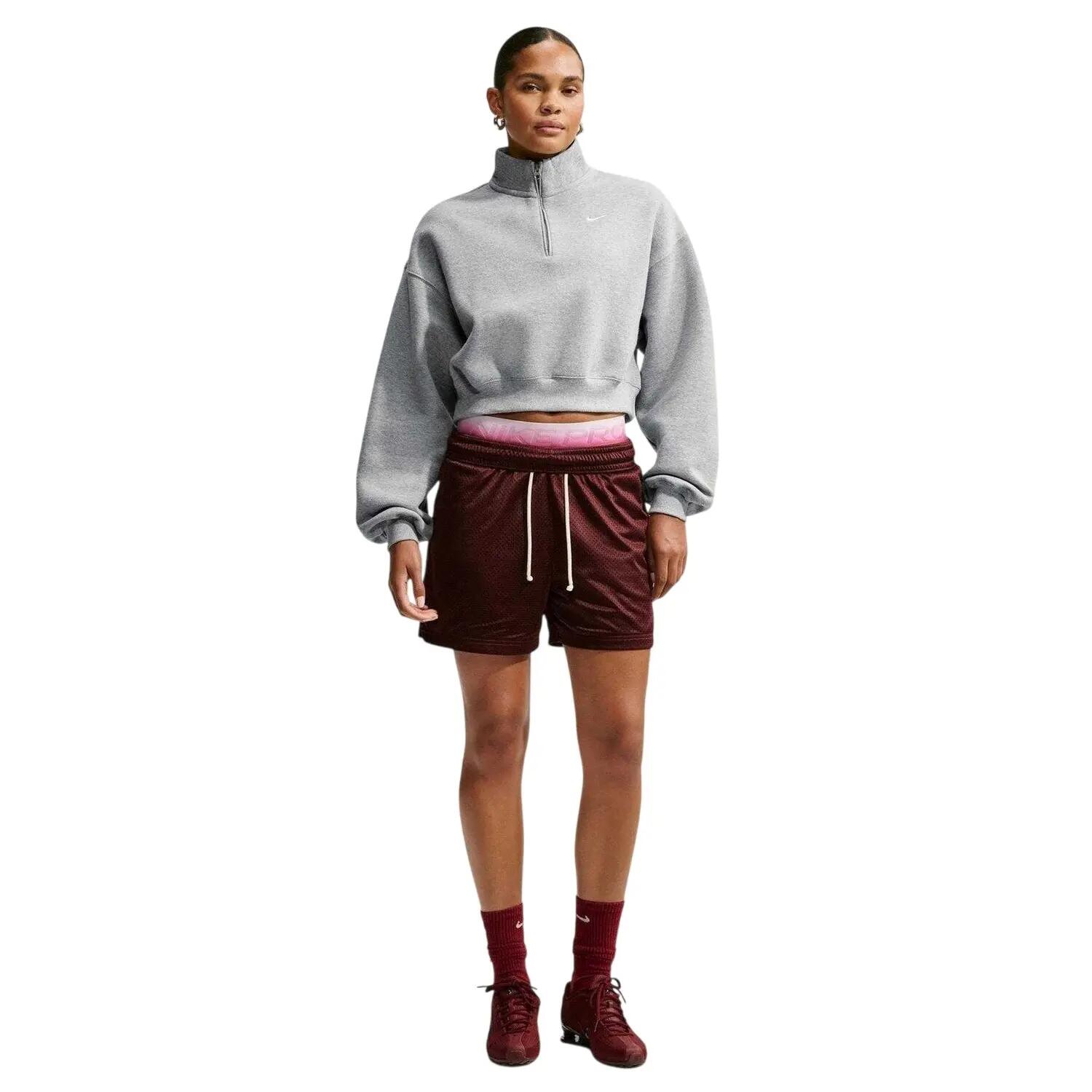 Nike Womens/Ladies Fleece Half Zip Oversized Sweatshirt