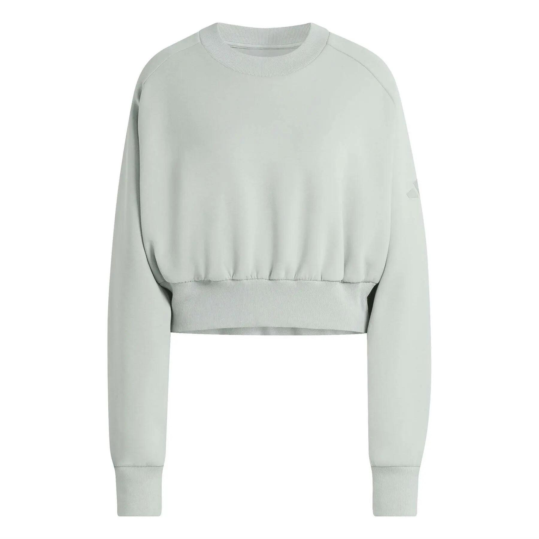 Adidas Womens/Ladies Crop Sweatshirt