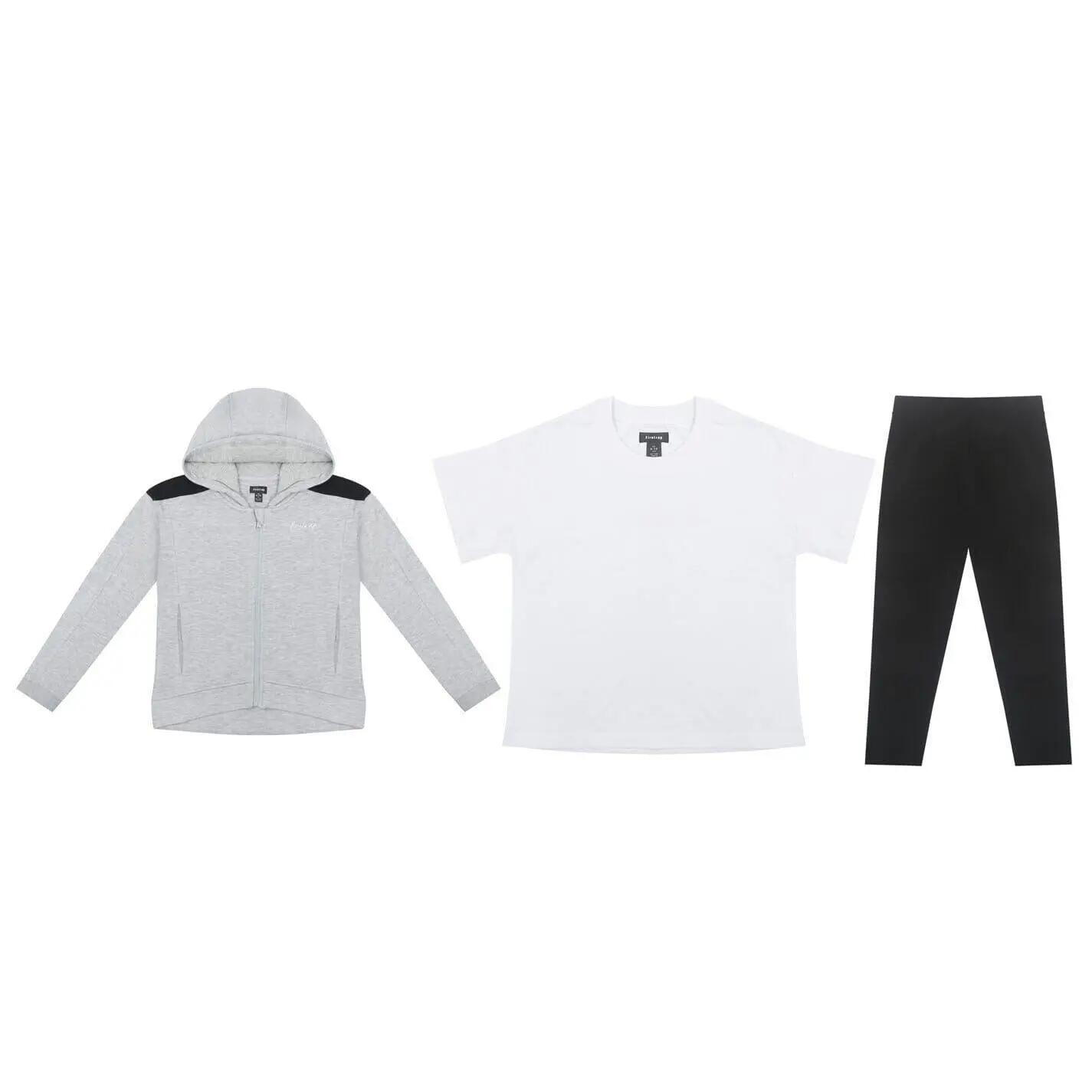 Firetrap Girls Logo Hoodie And Leggings Set (Pack of 3)