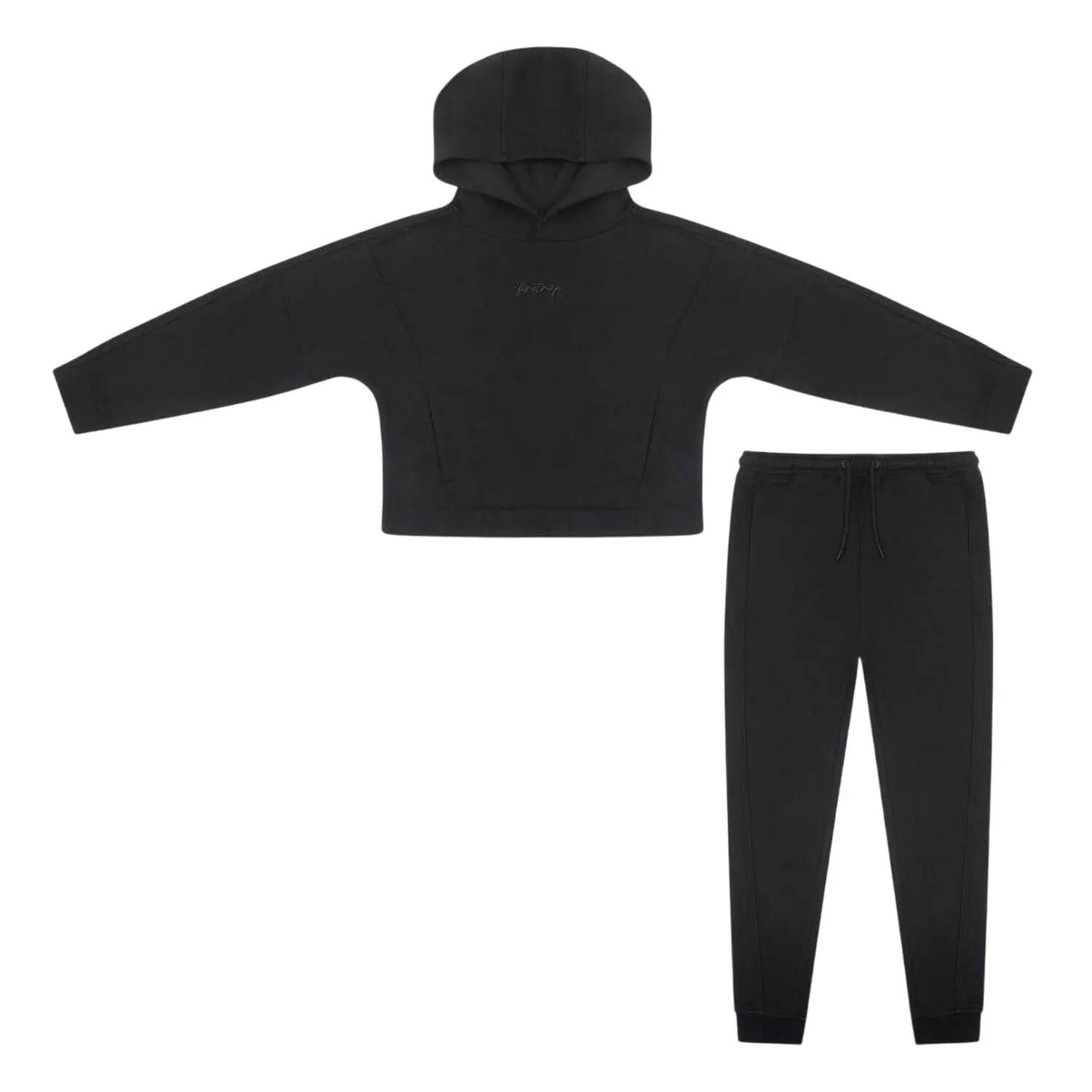 Firetrap Girls Embroidered Logo Fleece Hoodie And Joggers Set