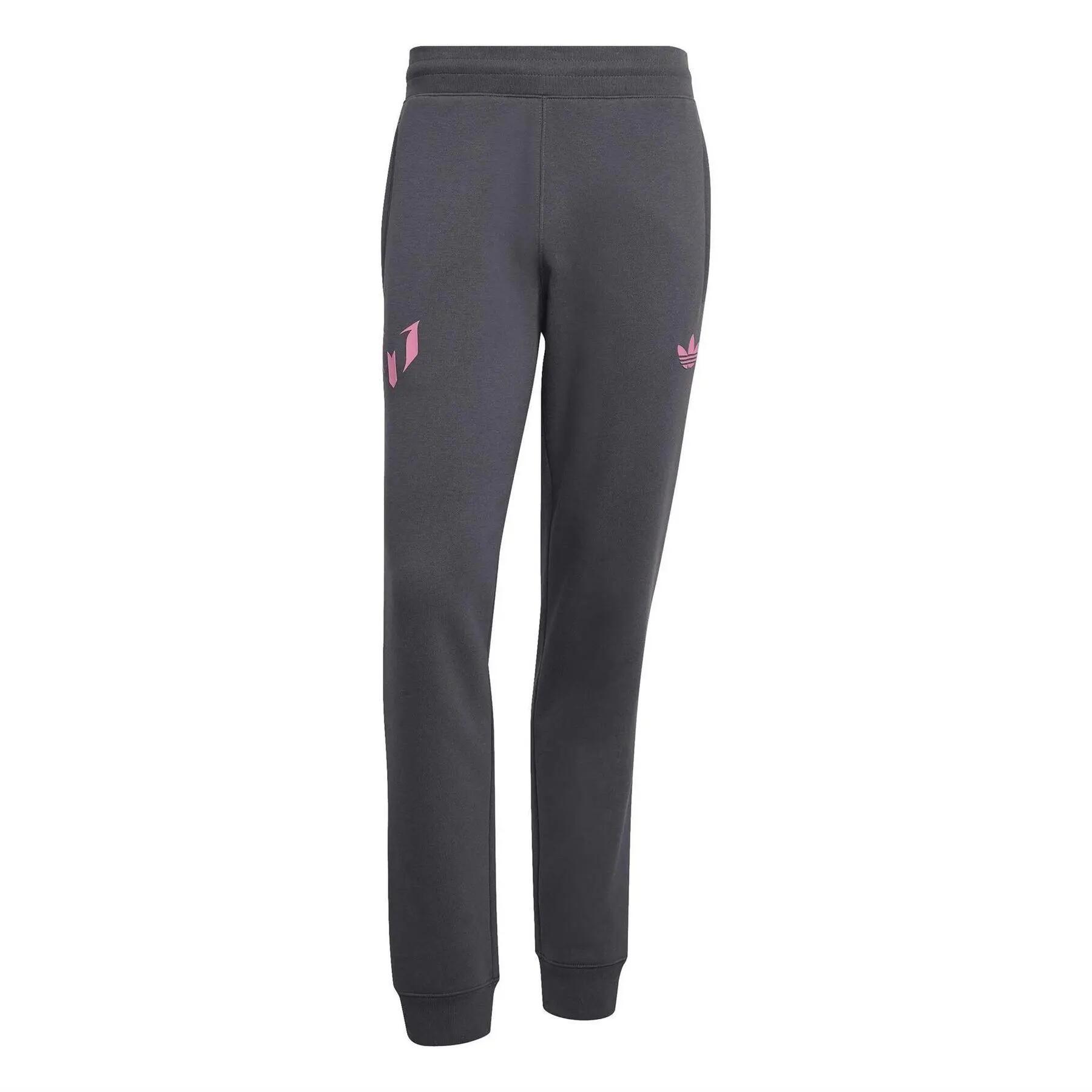 Adidas Mens Messi Logo Jogging Bottoms