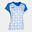 T-shirt manga curta Mulher Joma Supernova iii azul royal branco