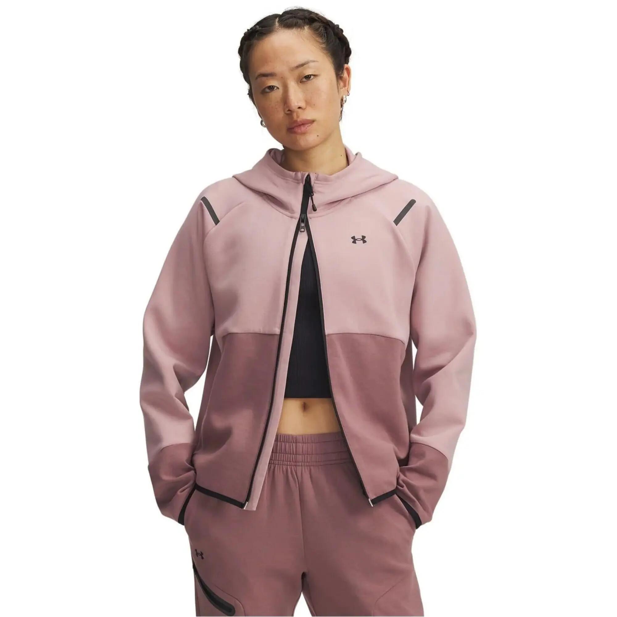 Under Armour Womens/Ladies Unstoppable Two Tone Sweat Jacket