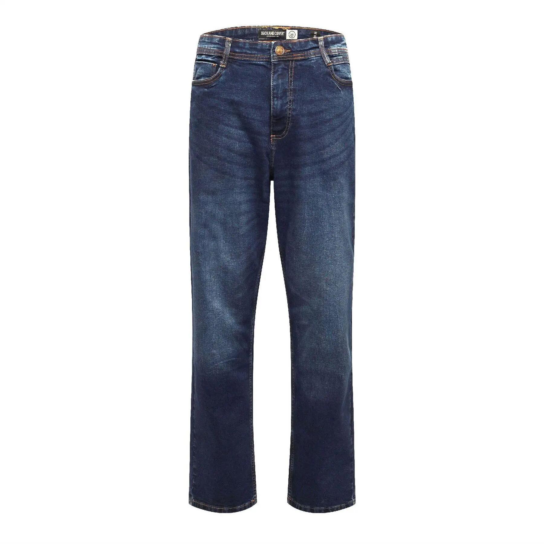 Duck and Cover Mens Kelvyn Relaxed Fit Jeans