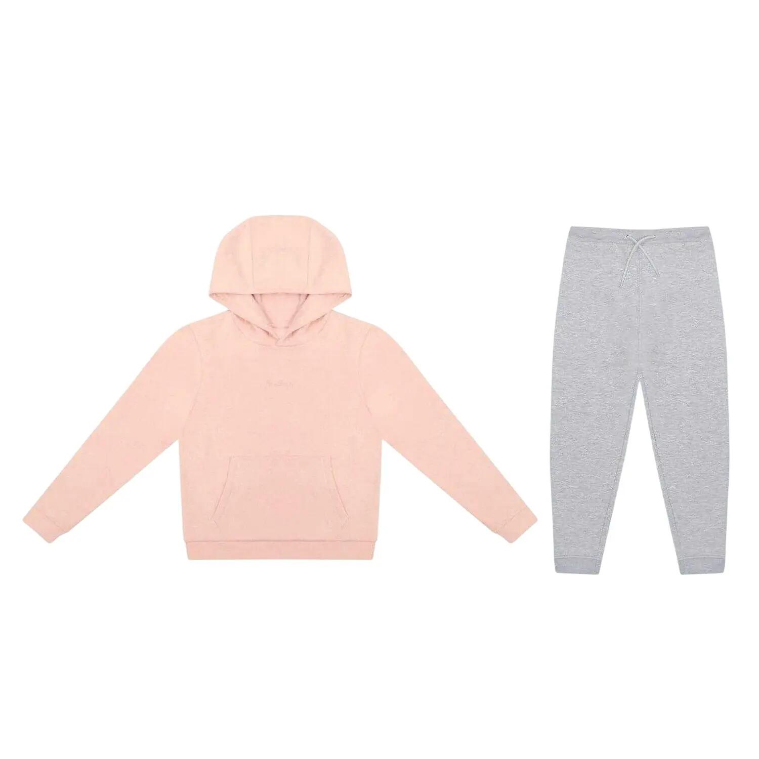 Firetrap Girls Embroidered Logo Fleece Hoodie And Joggers Set