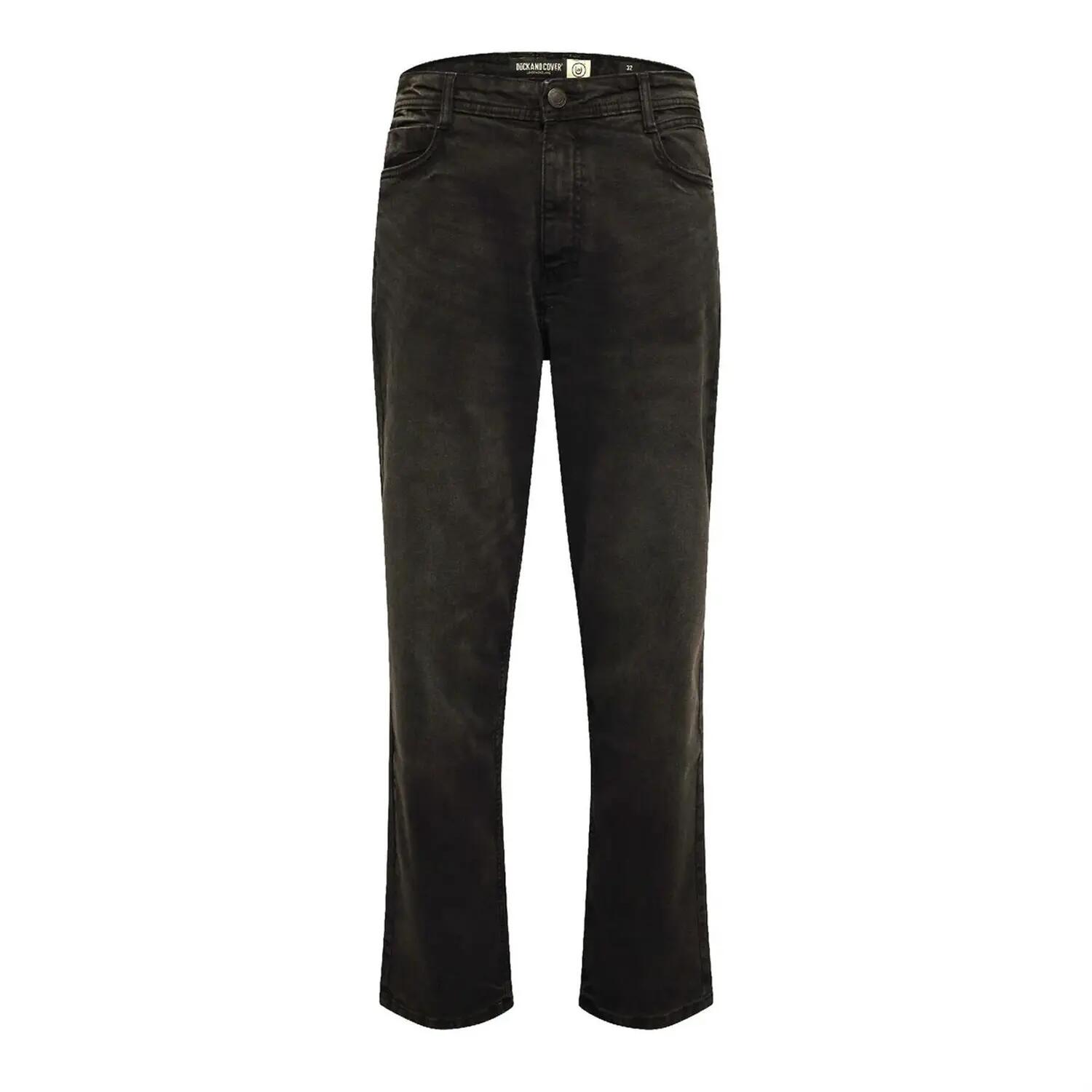 Duck and Cover Mens Kelvyn Relaxed Fit Jeans