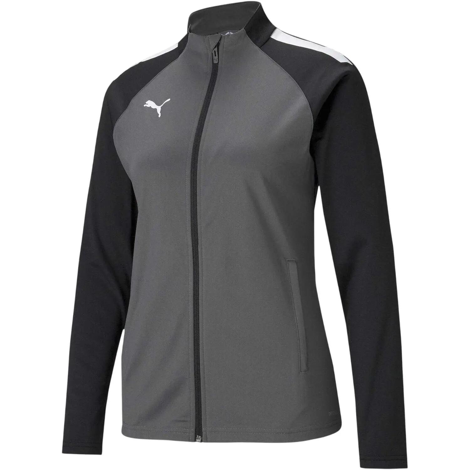 Puma Womens/Ladies Team Liga Stripe Detail Structured Tracksuit Top