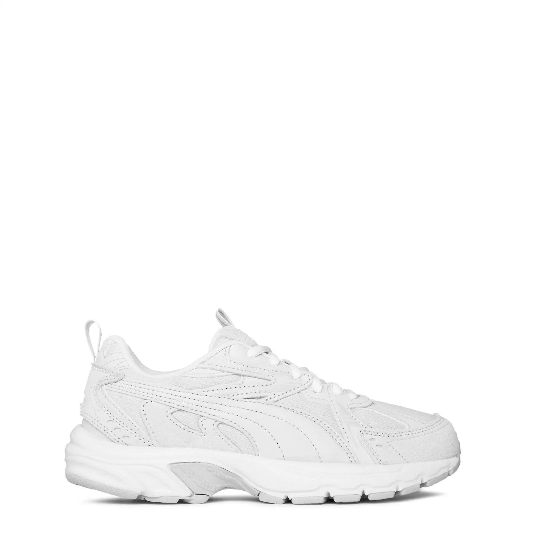 Puma Mens Milenio Tech Leather Low Trainers
