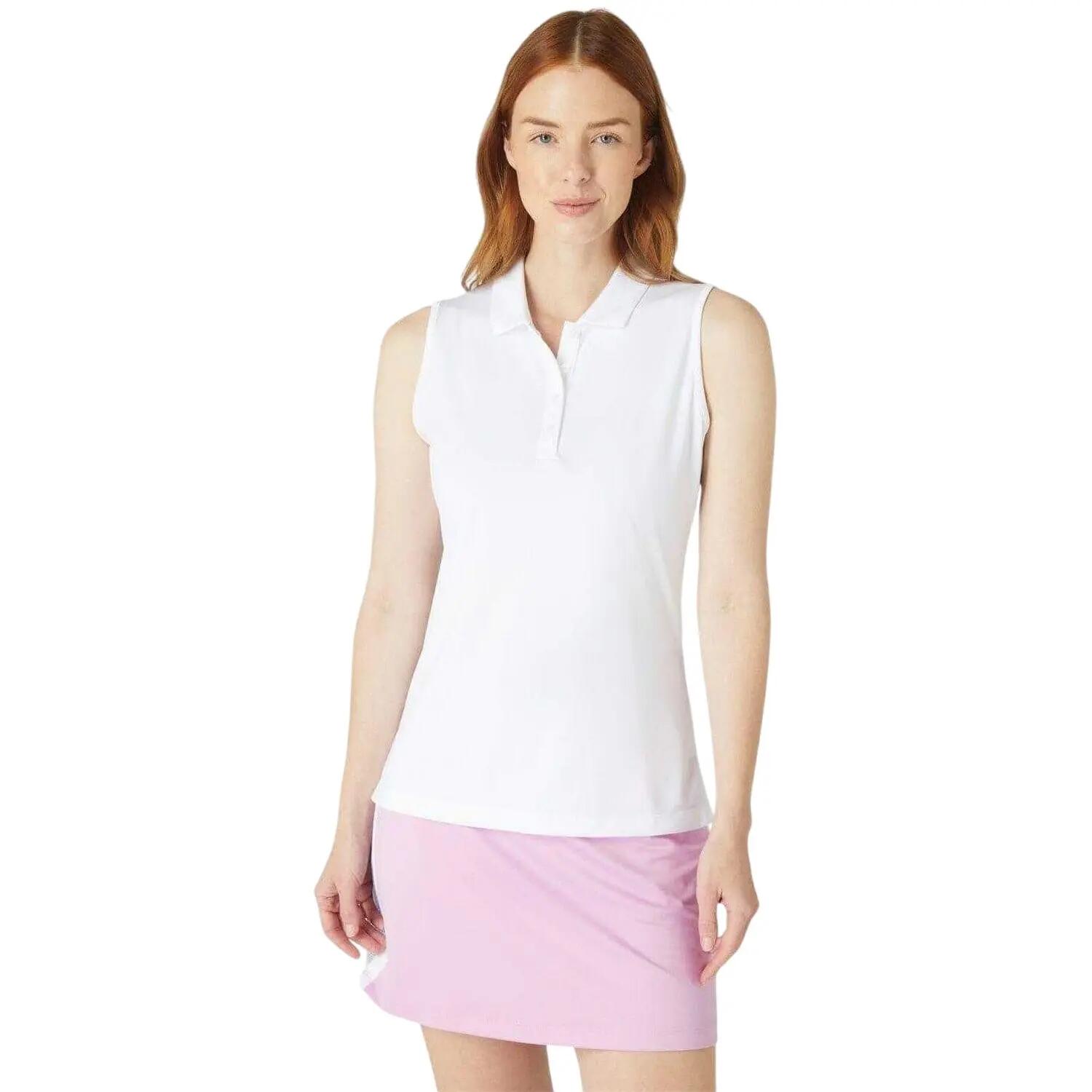 Callaway Womens/Ladies Collared Sleeveless Polo Shirt