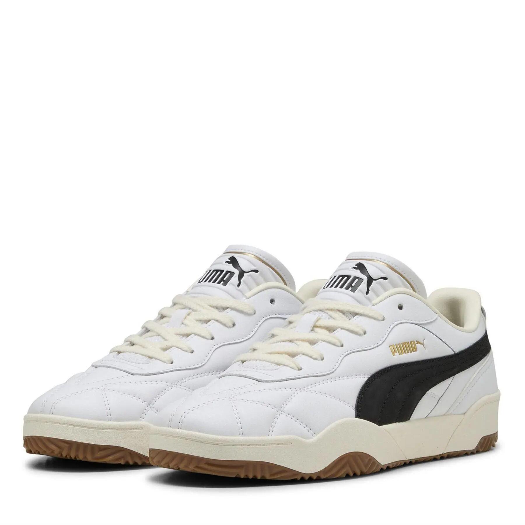 Puma Mens Tifosi Lux Quilted Leather Trainers