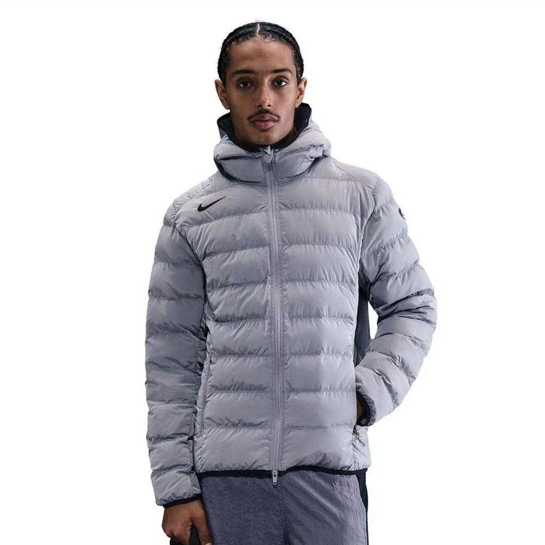 Nike Mens Plain Zip Pocket Puffer Jacket