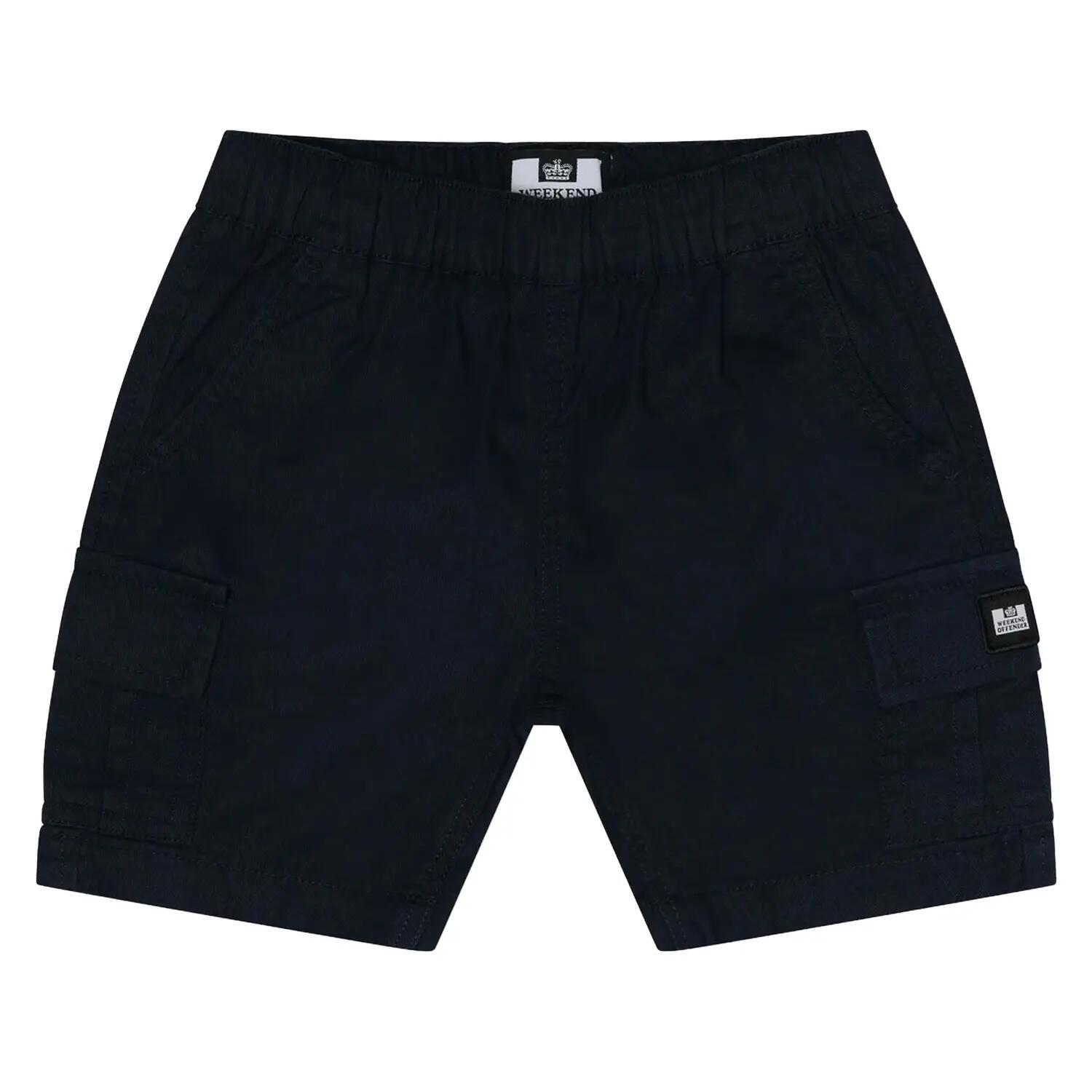 Weekend Offender Mens High Desert Elasticated Waist Cargo Shorts