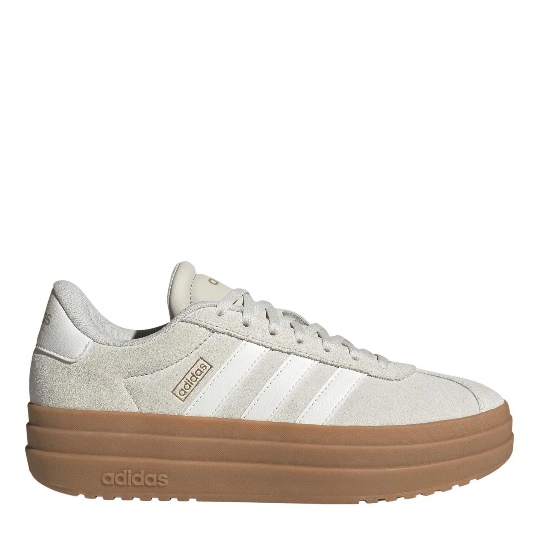 Adidas Womens/Ladies Court Bold Leather Trainers