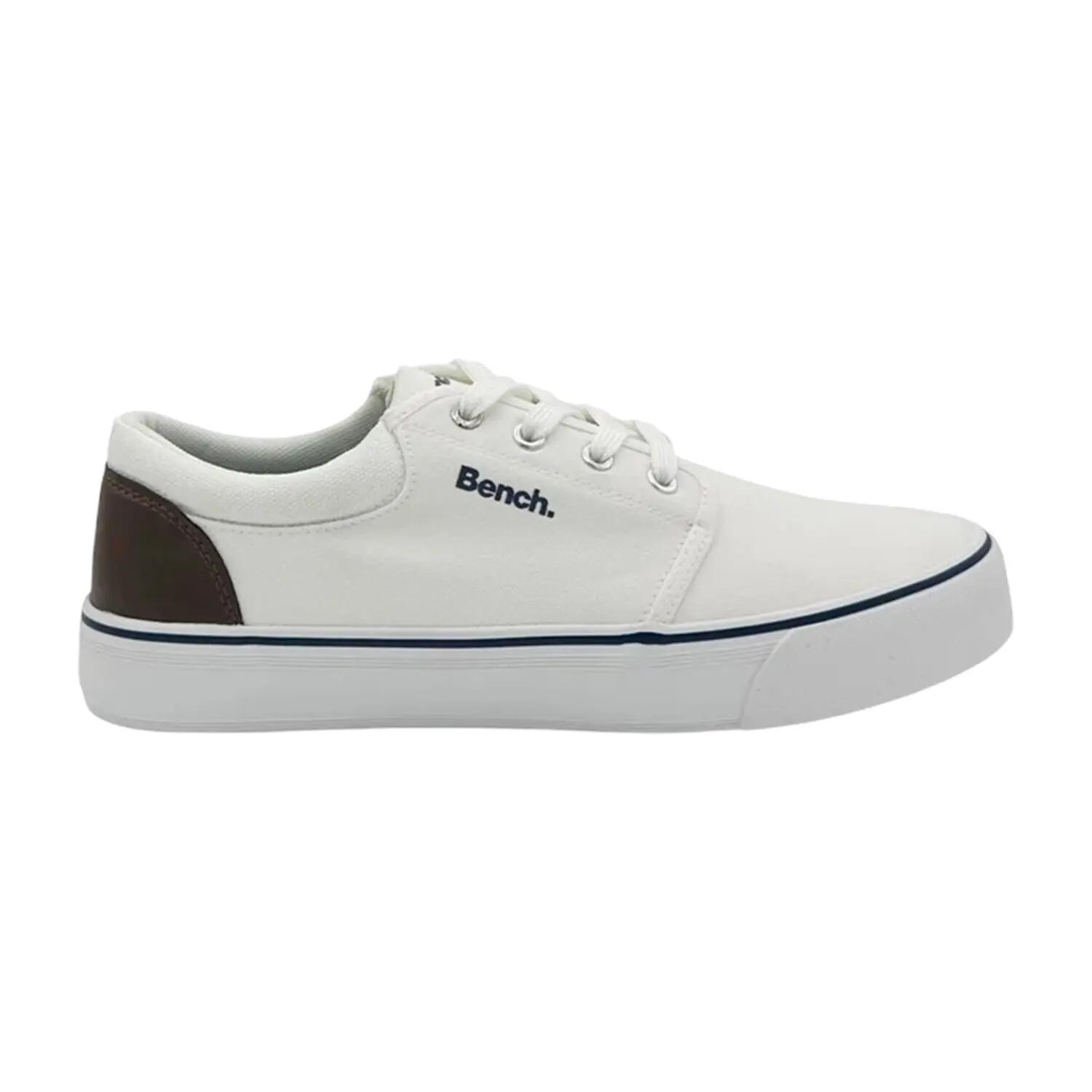 Bench Mens Donnie Contrast Panel Canvas Trainers