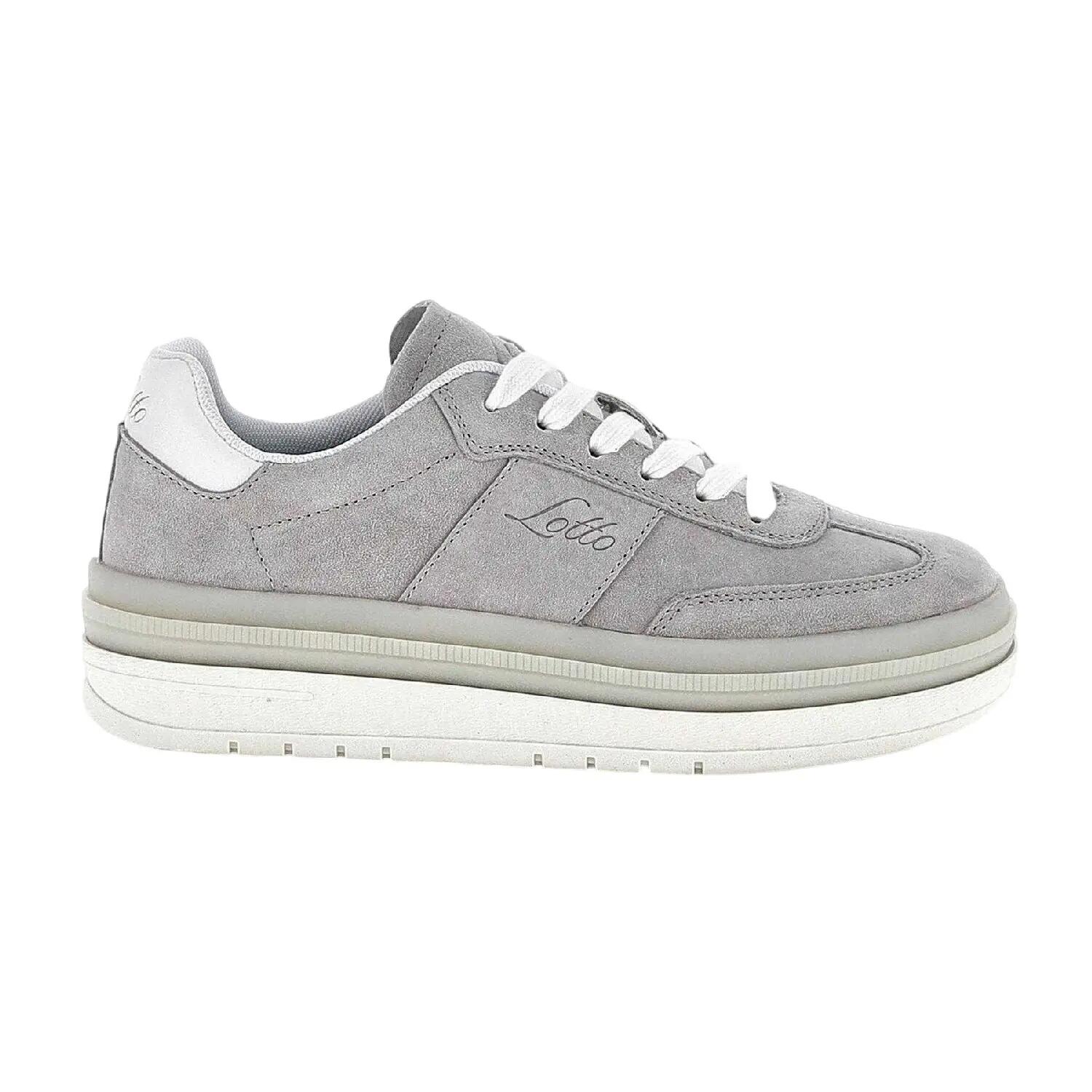 Lotto Womens/Ladies Suede Low Cut Platform Trainers