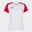 Maillot manches courtes Femme Joma Academy iv blanc rouge