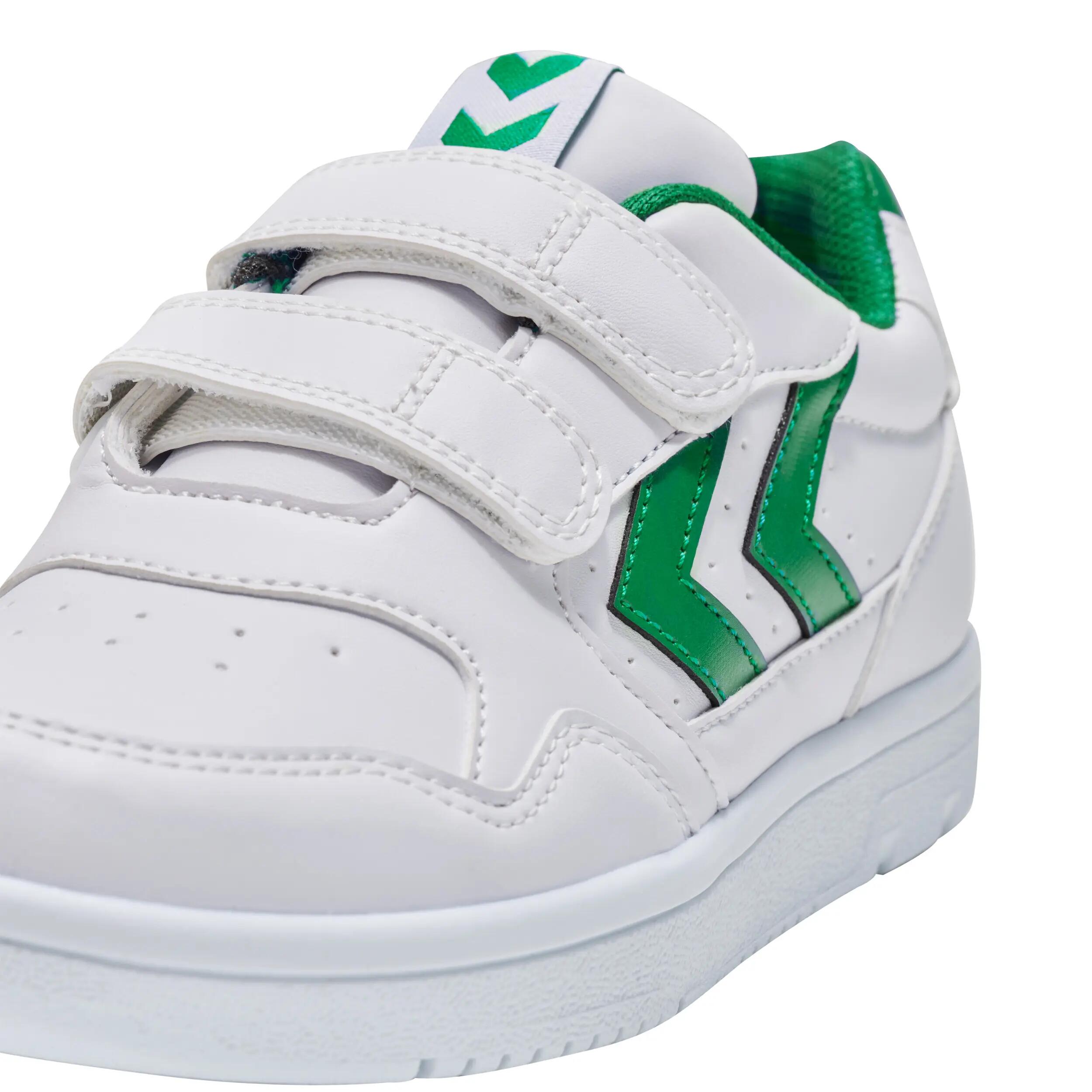 Scarpe bambini Hummel Sneakers bianche con velcro 3/15