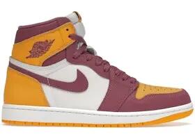 scarpe - walking - uomo - Jordan 1 High - oro/viola 3/3