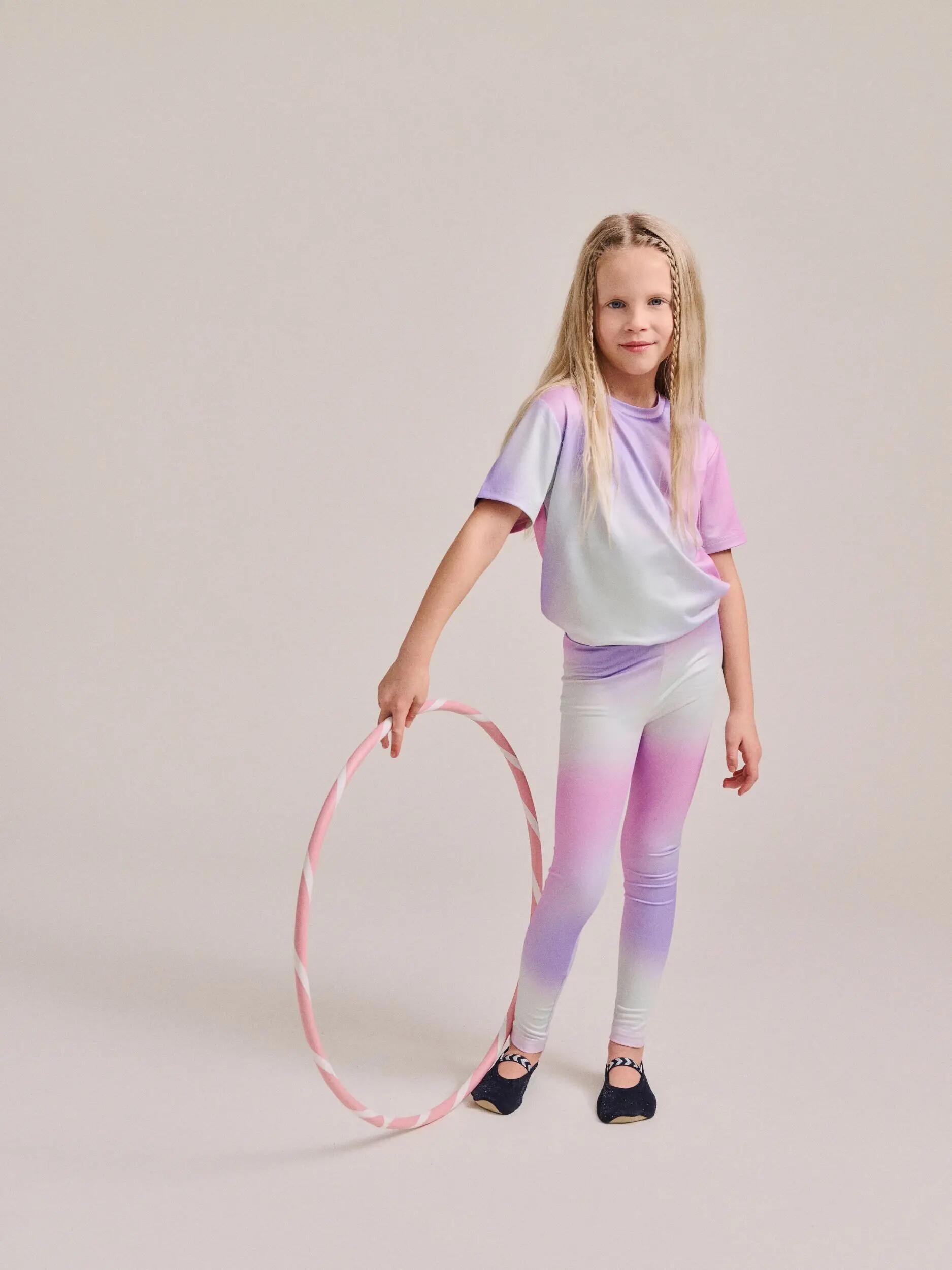 Girl's T-shirt Hummel Gradient 6/8